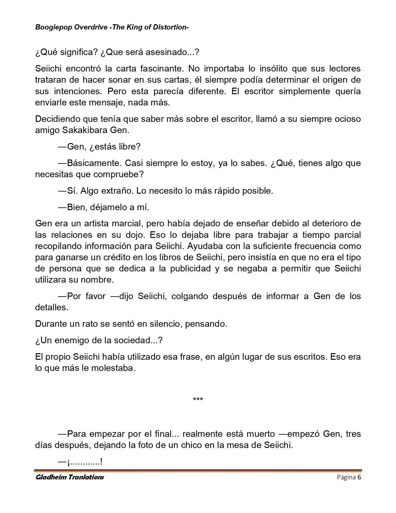 Boogiepop (Novela) - Capítulo 38 - Página 6 - LectorTMOo