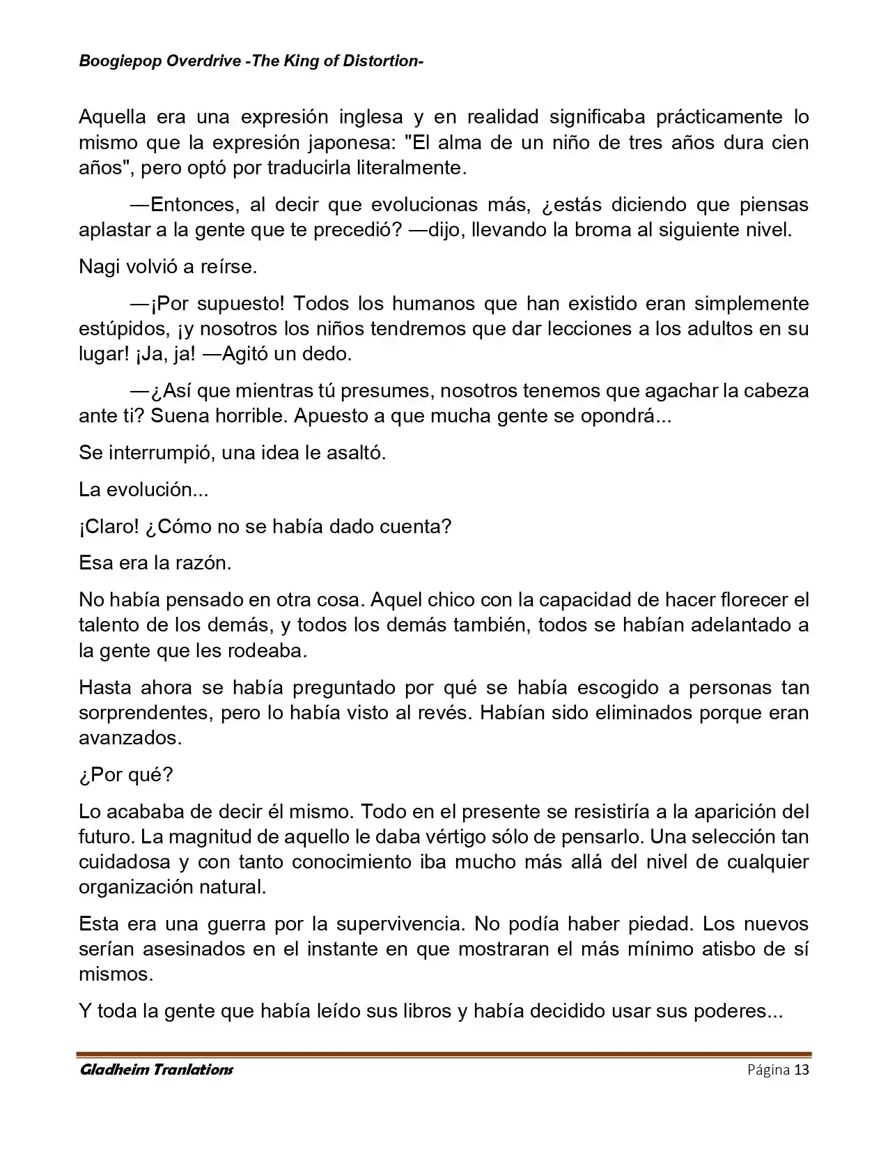 Boogiepop (Novela) - Capítulo 38 - Página 13 - LectorTMOo