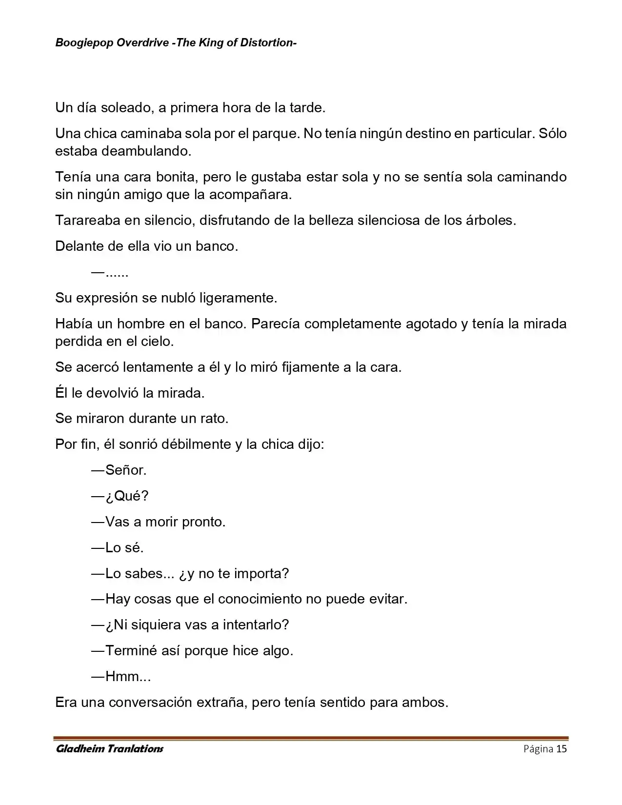 Boogiepop (Novela) - Capítulo 38 - Página 15 - LectorTMOo
