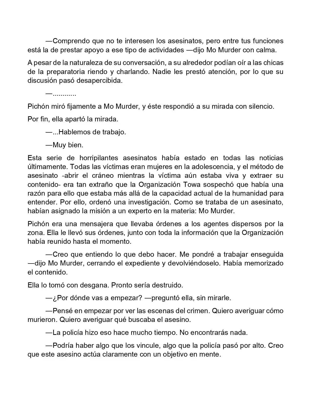 Boogiepop (Novela) - Capítulo 39 - Página 4 - LectorTMOo