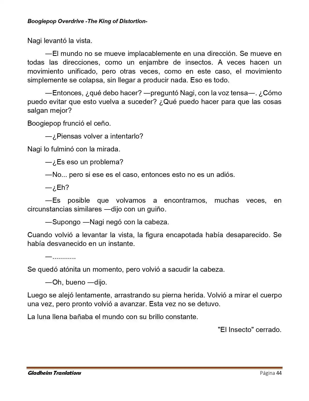 Boogiepop (Novela) - Capítulo 39 - Página 44 - LectorTMOo