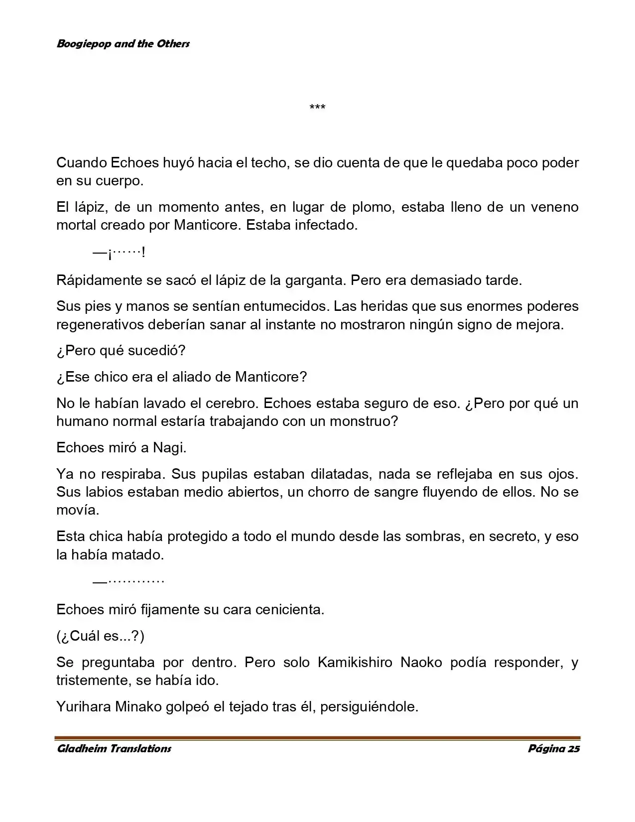 Boogiepop (Novela) - Capítulo 5 - Página 25 - LectorTMOo