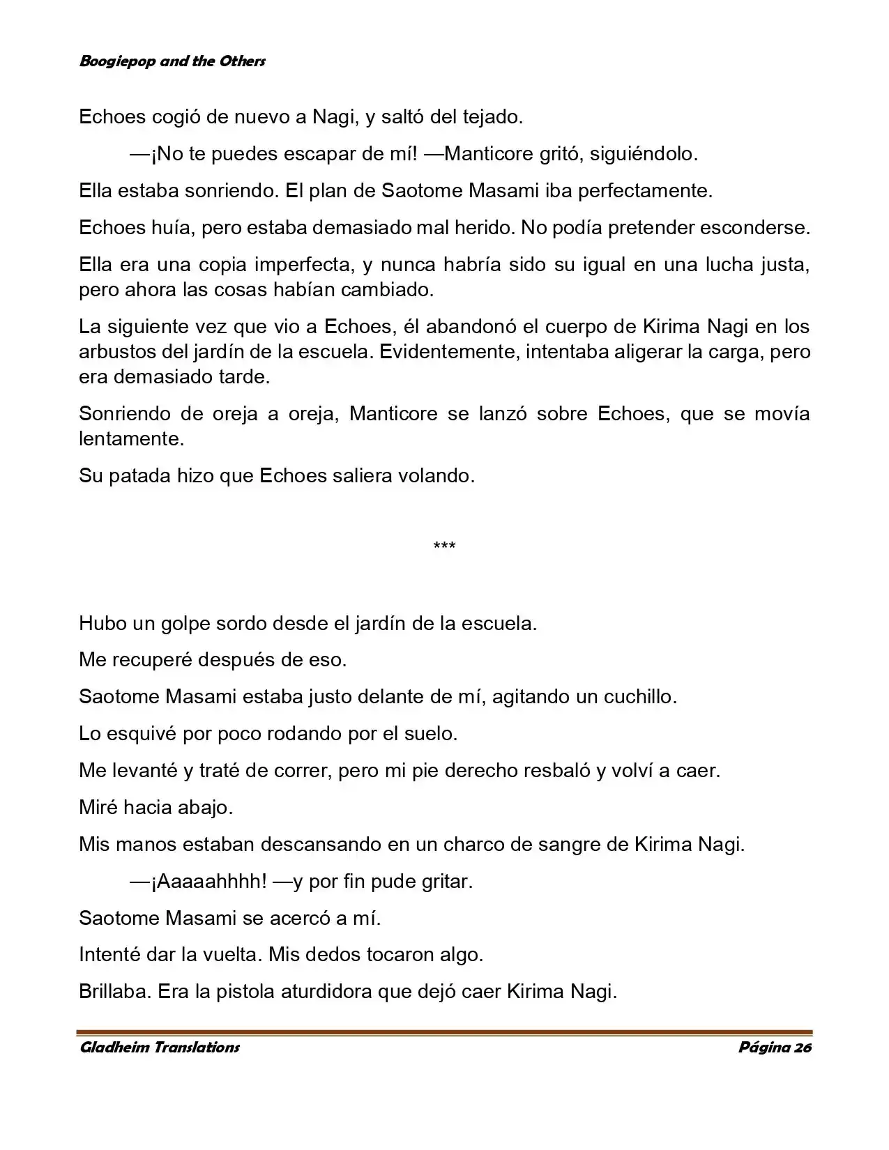 Boogiepop (Novela) - Capítulo 5 - Página 26 - LectorTMOo