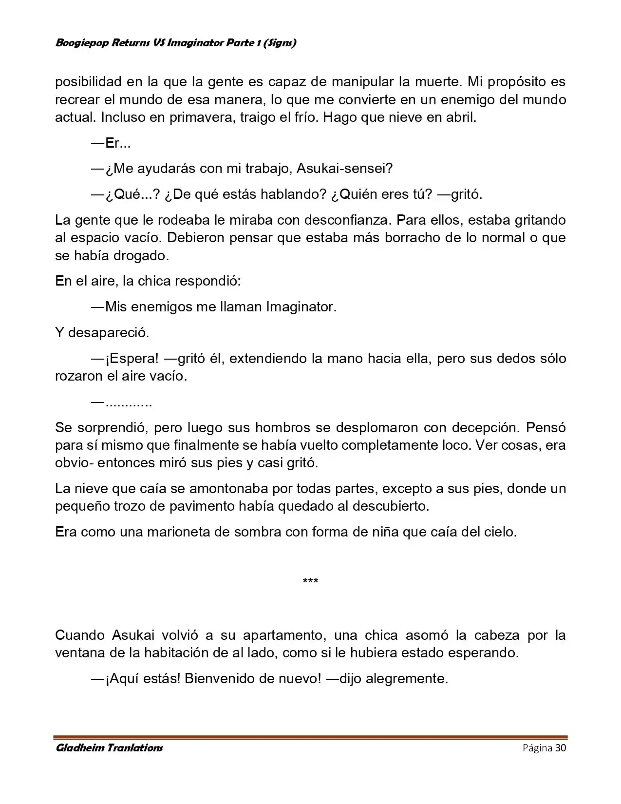 Boogiepop (Novela) - Capítulo 6 - Página 30 - LectorTMOo