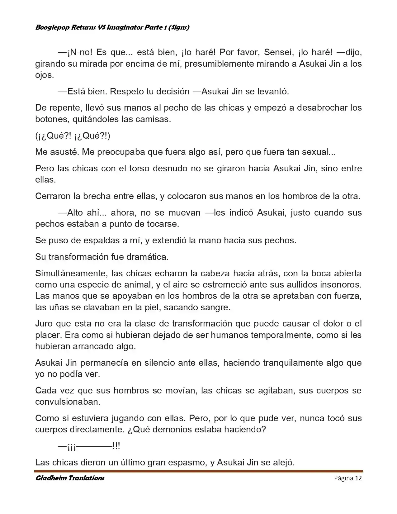 Boogiepop (Novela) - Capítulo 8 - Página 11 - LectorTMOo