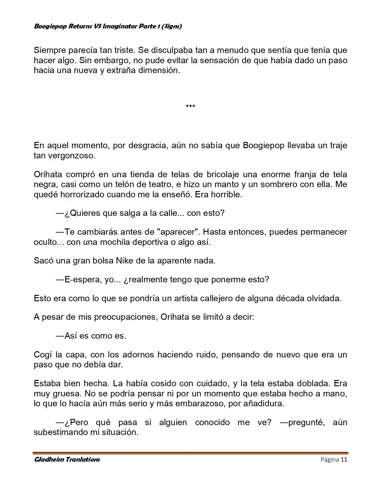 Boogiepop (Novela) - Capítulo 9 - Página 11 - LectorTMOo