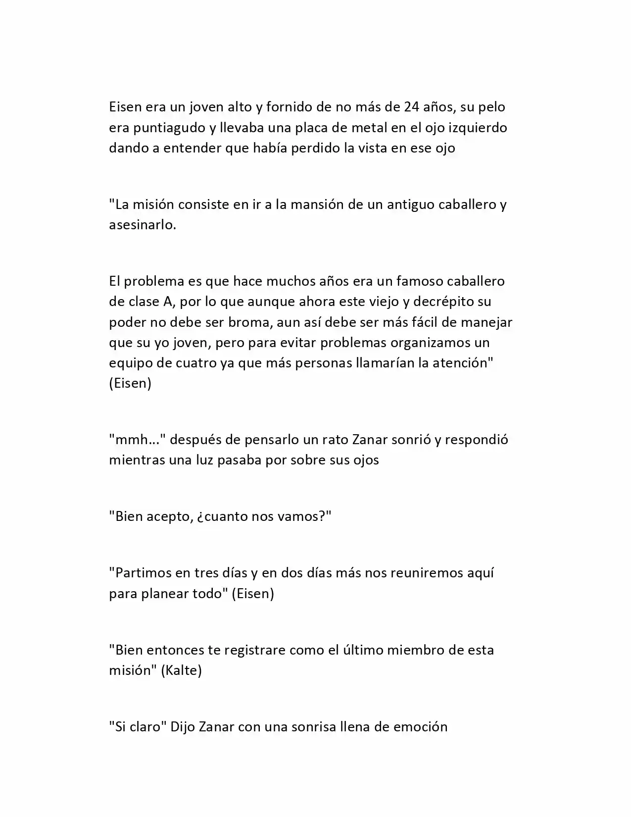 Borelk (Novela) - Capítulo 4 - Página 8 - LectorTMOo