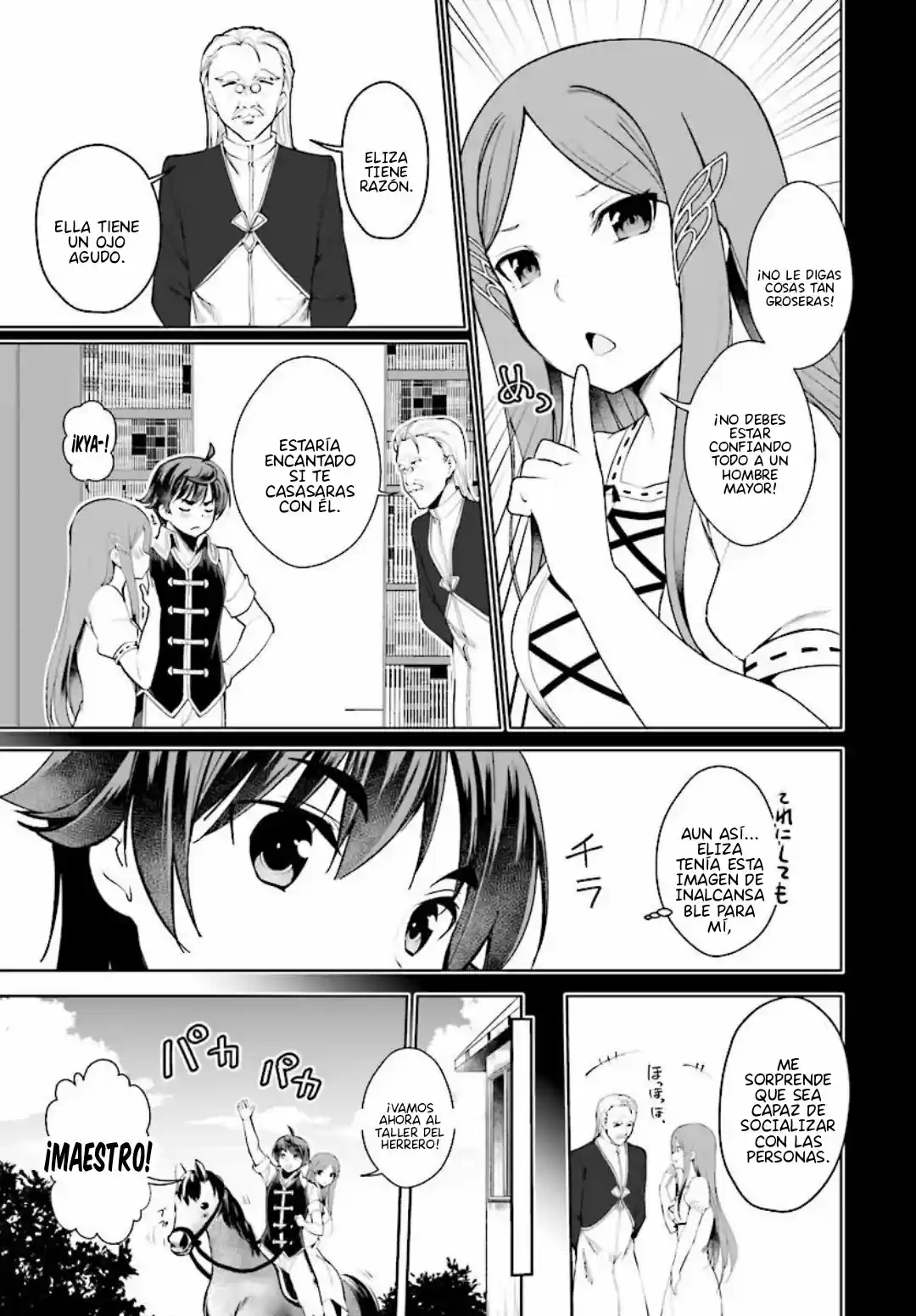 Botsuraku Youtei Nanode, Kajishokunin Wo Mezasu - Capítulo 19.20 - Página 11 - LectorTMOo