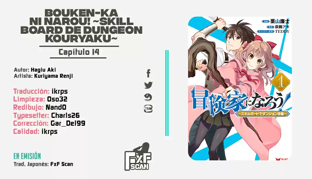 Bouken-ka Ni Narou! ~Skill Board De Dungeon Kouryaku~ - Capítulo 14 - Página 1 - LectorTMOo