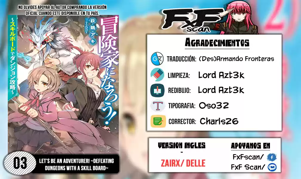 Bouken-ka Ni Narou! ~Skill Board De Dungeon Kouryaku~ - Capítulo 3 - Página 1 - LectorTMOo