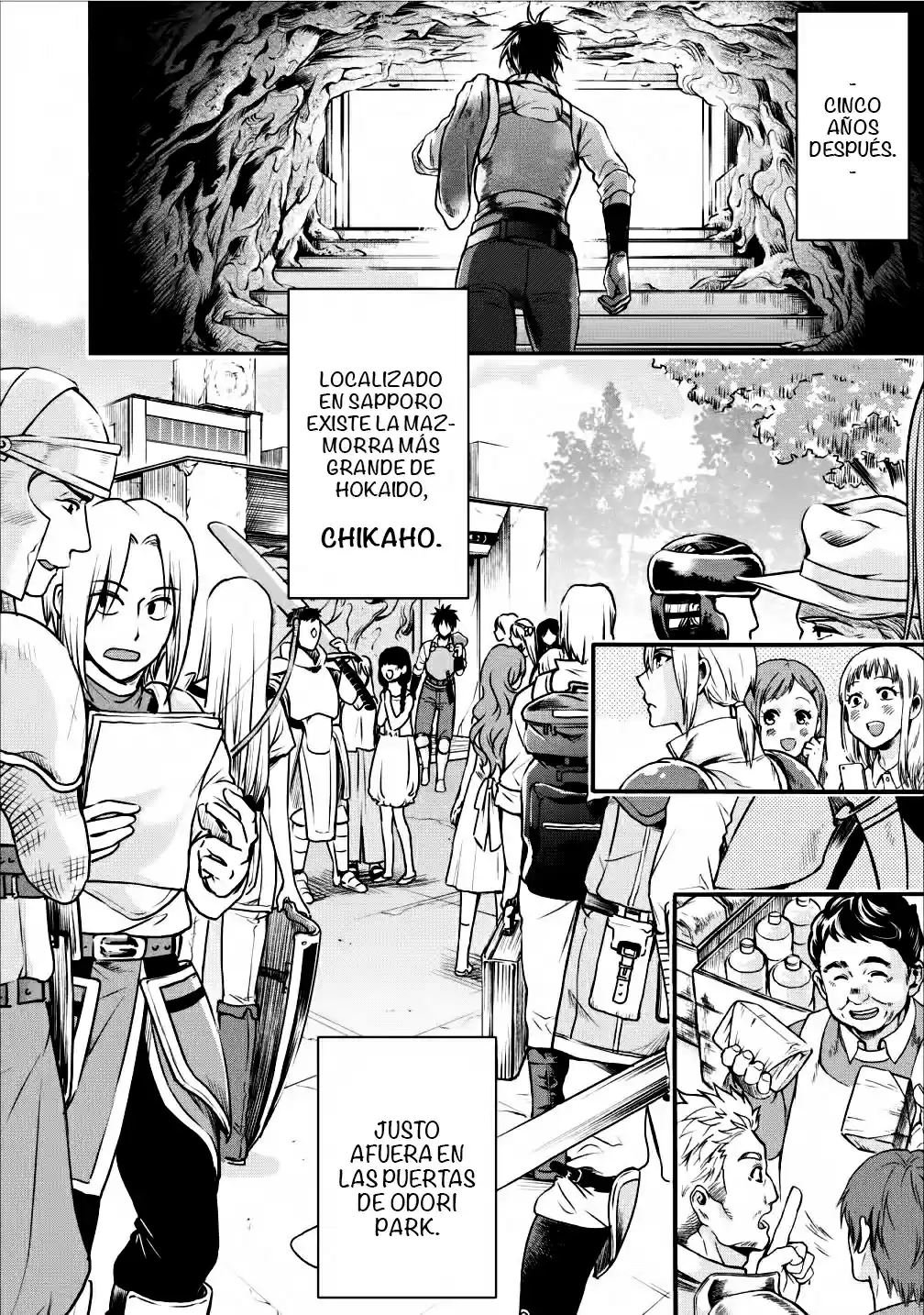 Bouken-ka Ni Narou! ~ Sukiruboudo De Dungeon Kouryaku ~ - Capítulo 1 - Página 5 - LectorTMOo