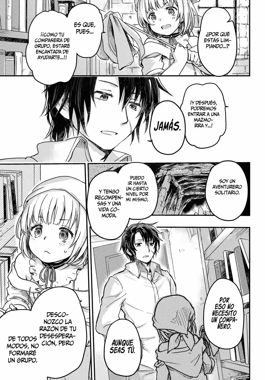 Boukensha Party Wo Tsuihou Sareta Kaifukushi No Shoujo Wo Hirotte Ikusei Shitara, Masaka No Saikyou Shokugyou Ni Tenshoku!? ~Omake Ni Kanojo No Yousu Ga Nani Yara Okashikute...~ capítulo 1 página 38