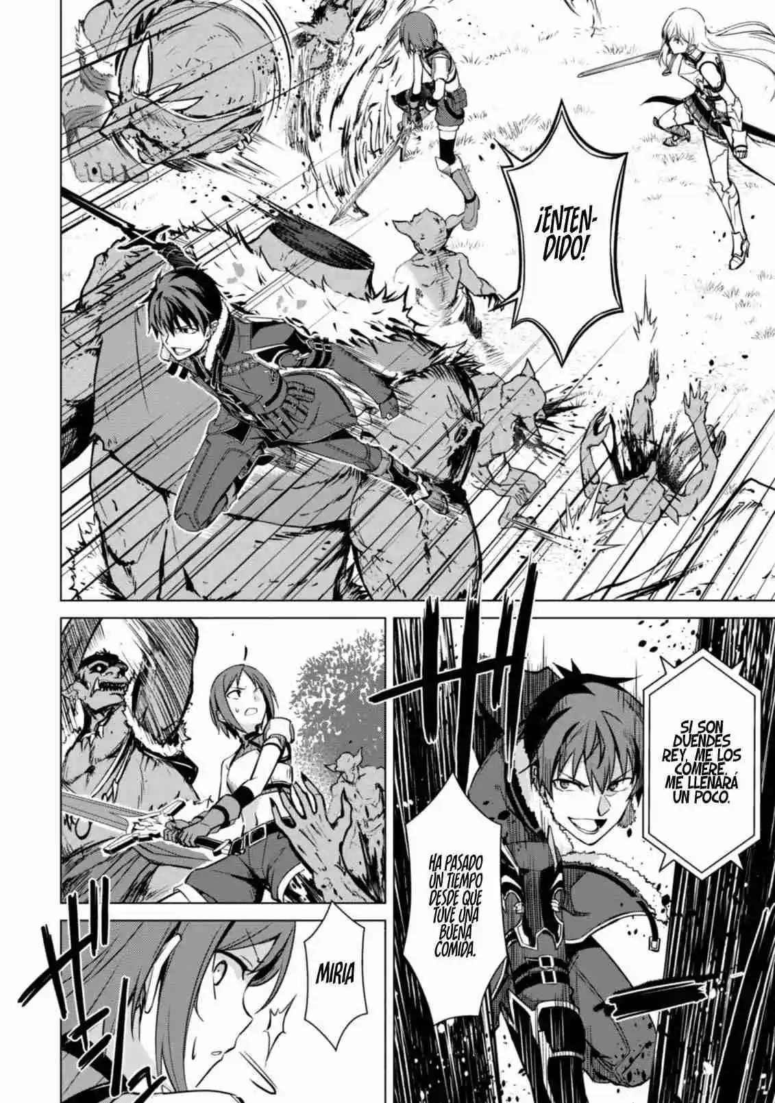Boushoku No Berserk: Ore Dake Level To Iu Gainen Wo Toppa Suru The Comic - Capítulo 42 - Página 17 - LectorTMOo