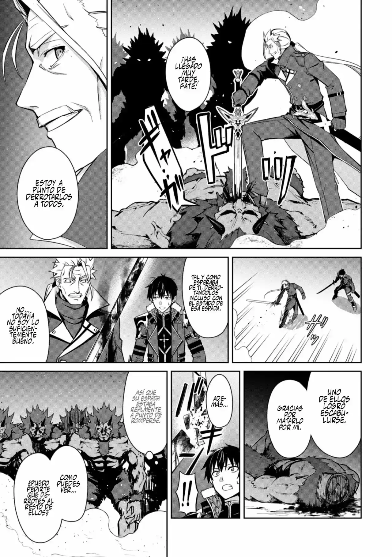 Boushoku No Berserk: Ore Dake Level To Iu Gainen Wo Toppa Suru The Comic - Capítulo 47 - Página 12 - LectorTMOo