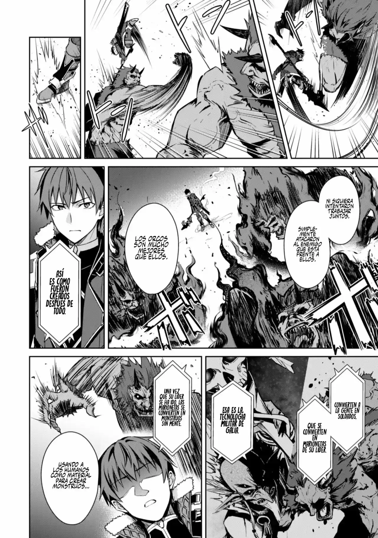 Boushoku No Berserk: Ore Dake Level To Iu Gainen Wo Toppa Suru The Comic - Capítulo 47 - Página 17 - LectorTMOo