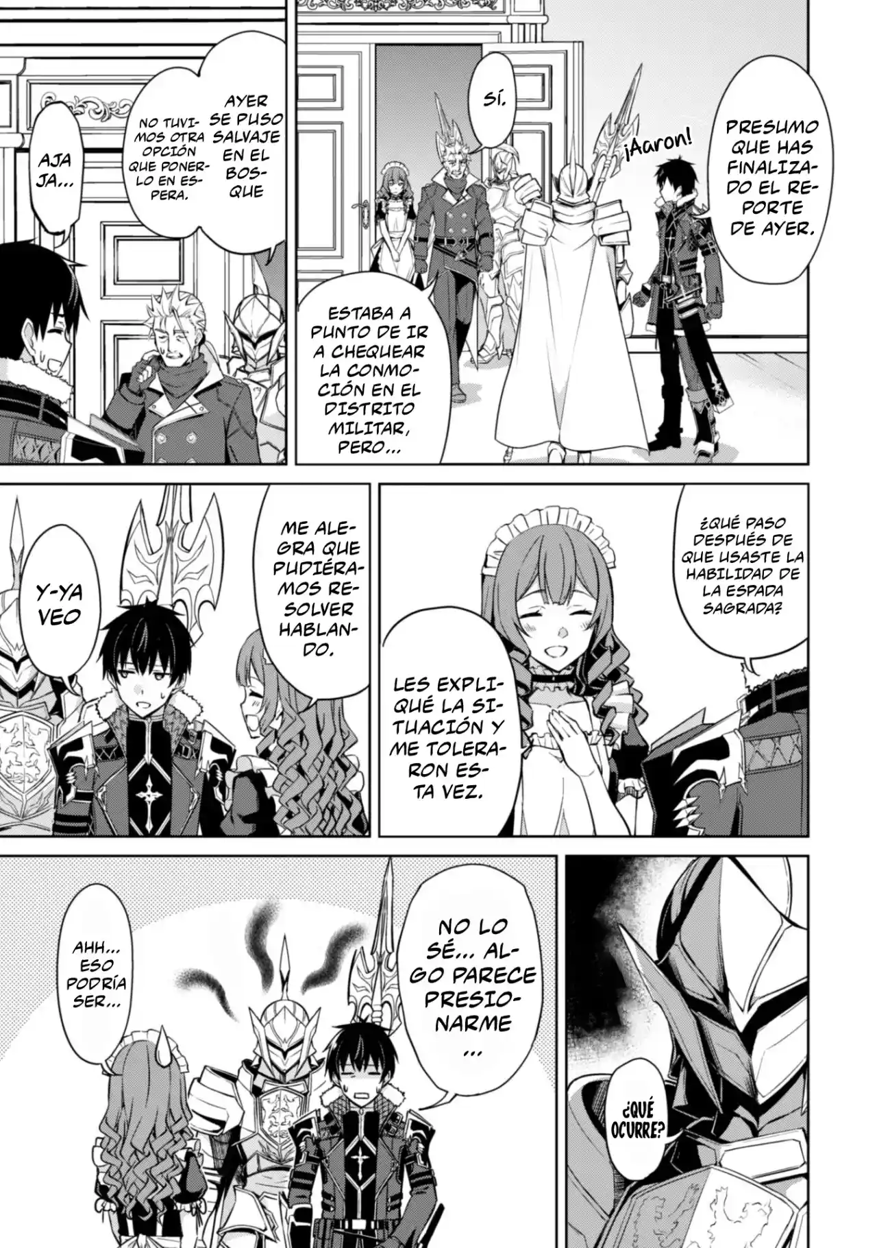 Boushoku No Berserk: Ore Dake Level To Iu Gainen Wo Toppa Suru The Comic - Capítulo 51 - Página 34 - LectorTMOo