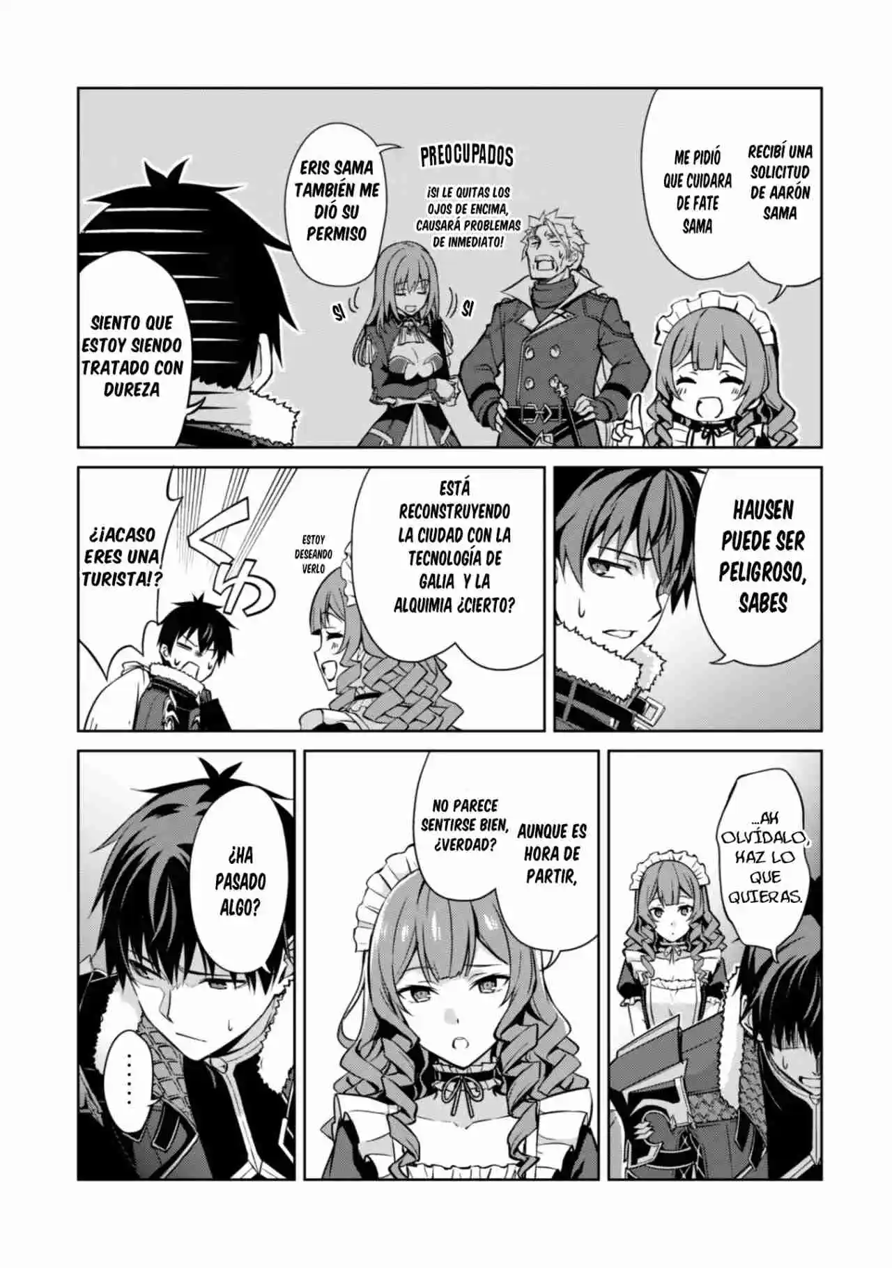 Boushoku No Berserk: Ore Dake Level To Iu Gainen Wo Toppa Suru The Comic - Capítulo 53 - Página 18 - LectorTMOo