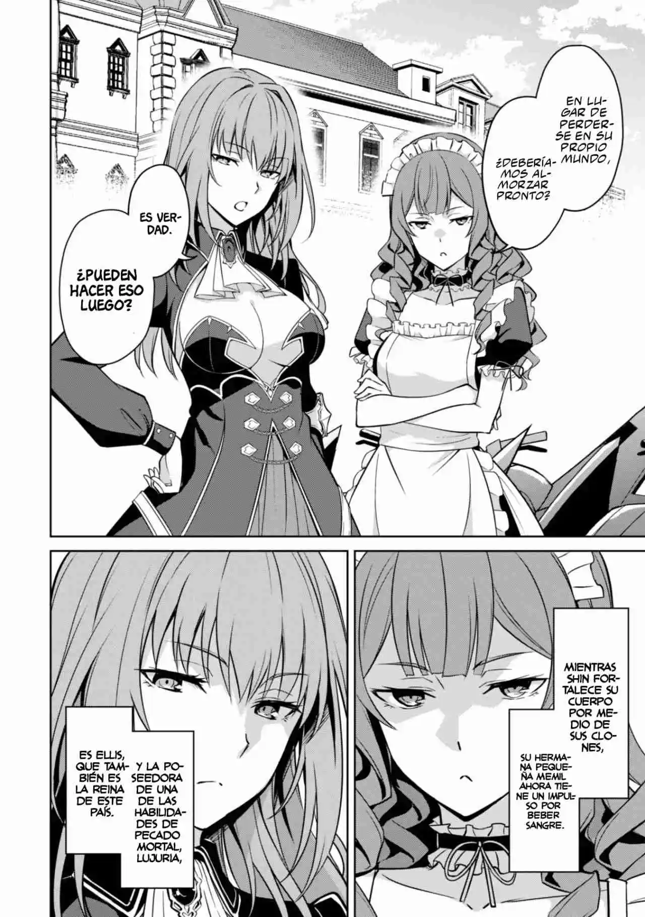 Boushoku No Berserk: Ore Dake Level To Iu Gainen Wo Toppa Suru The Comic - Capítulo 54 - Página 8 - LectorTMOo