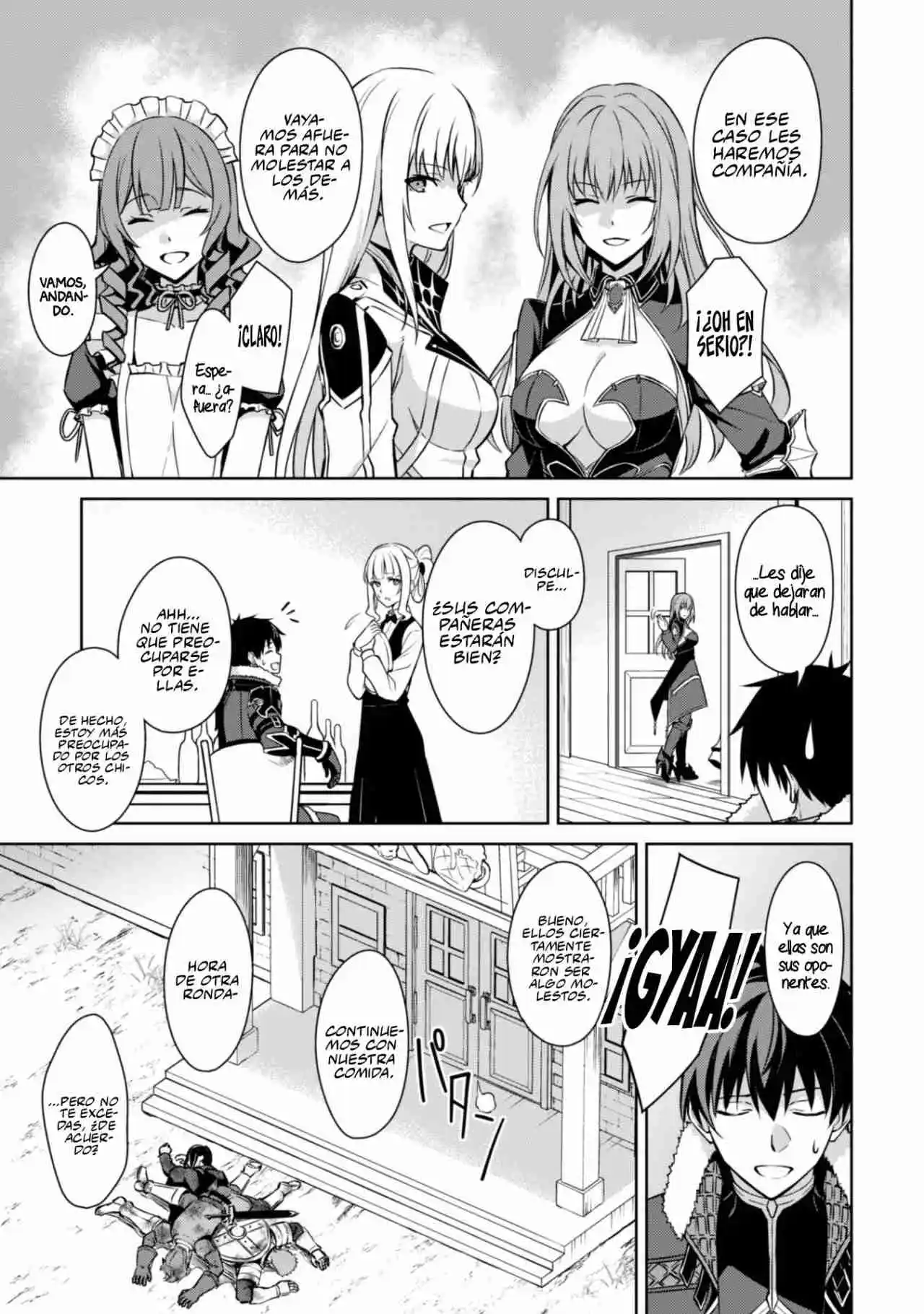 Boushoku No Berserk: Ore Dake Level To Iu Gainen Wo Toppa Suru The Comic - Capítulo 54 - Página 17 - LectorTMOo