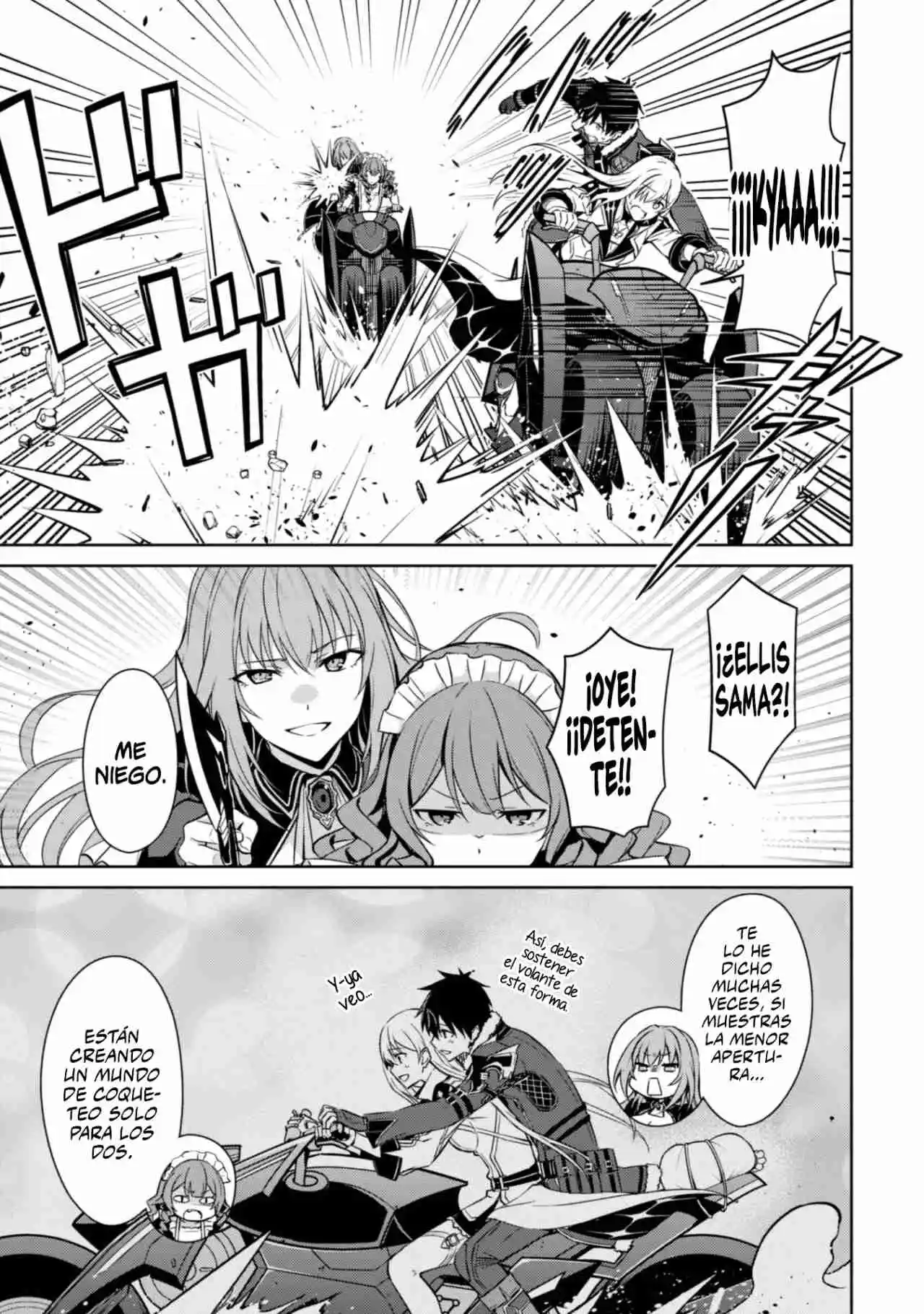 Boushoku No Berserk: Ore Dake Level To Iu Gainen Wo Toppa Suru The Comic - Capítulo 57 - Página 8 - LectorTMOo
