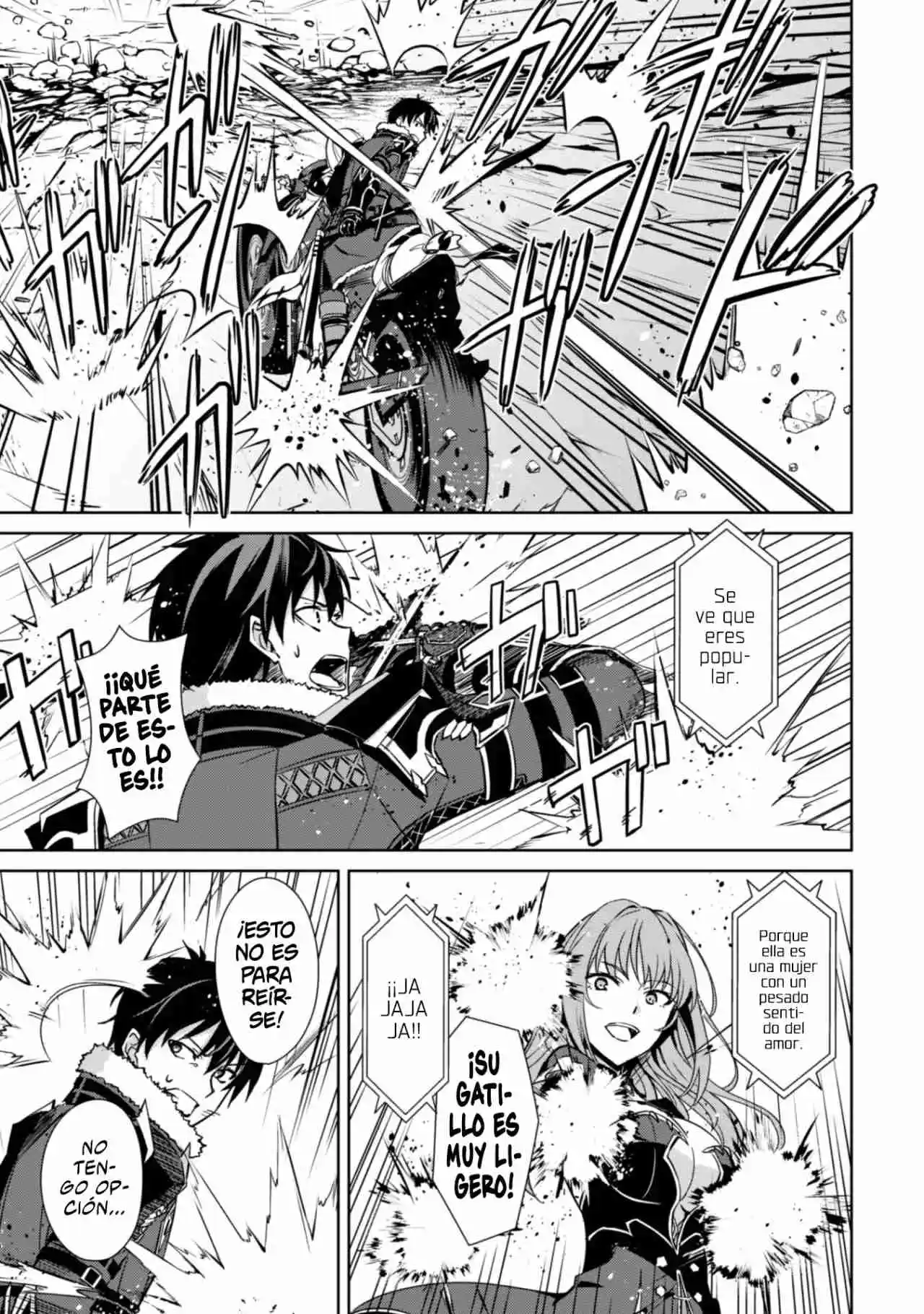 Boushoku No Berserk: Ore Dake Level To Iu Gainen Wo Toppa Suru The Comic - Capítulo 57 - Página 12 - LectorTMOo