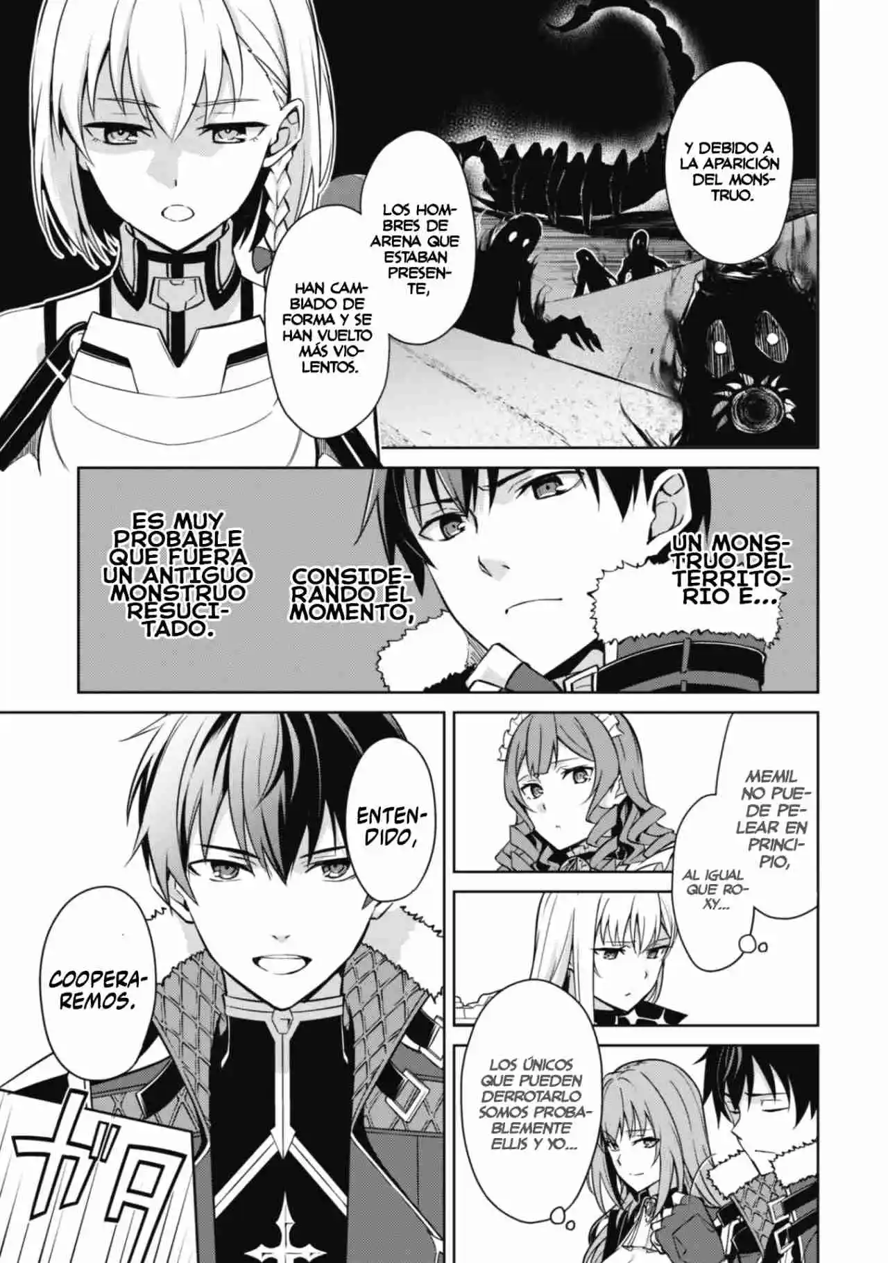 Boushoku No Berserk: Ore Dake Level To Iu Gainen Wo Toppa Suru The Comic - Capítulo 57 - Página 28 - LectorTMOo