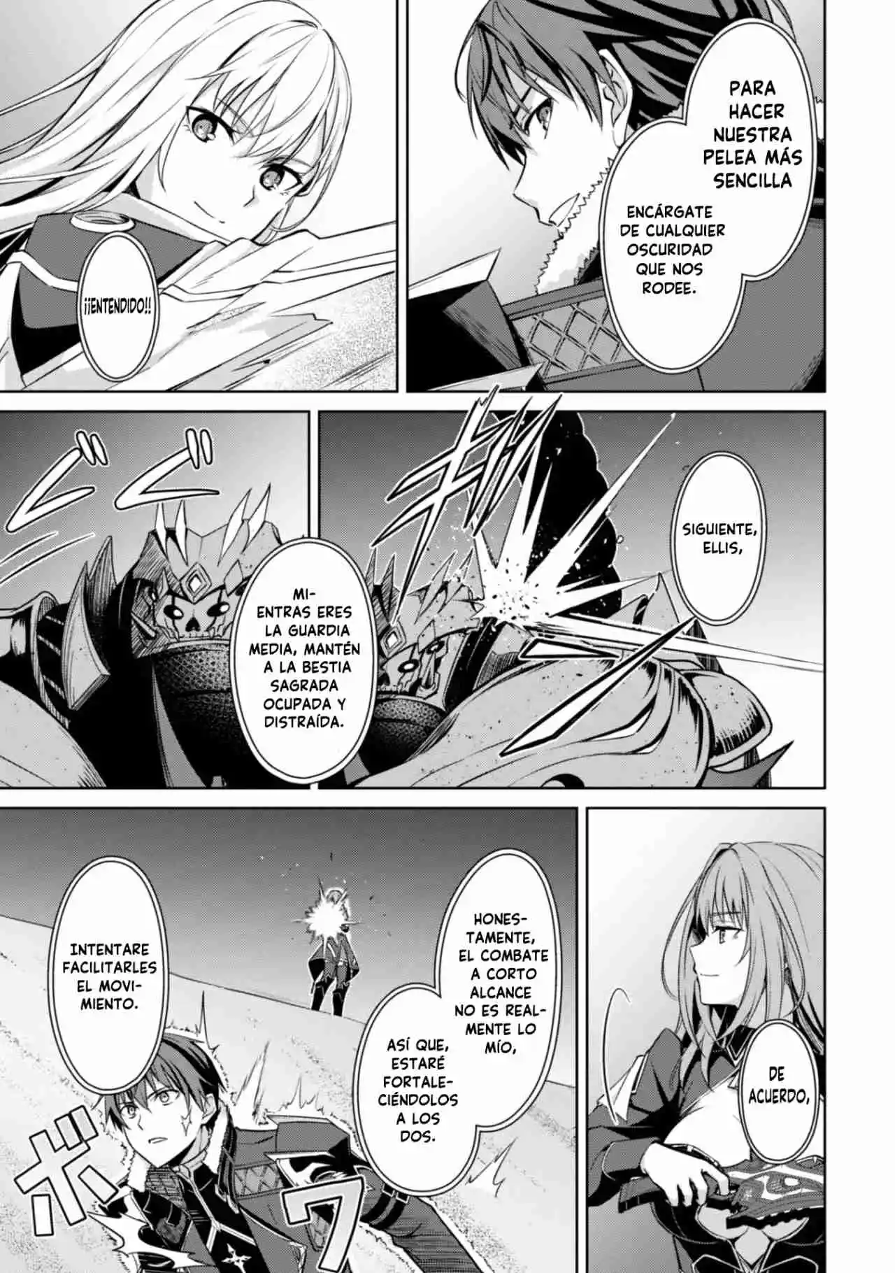 Boushoku No Berserk: Ore Dake Level To Iu Gainen Wo Toppa Suru The Comic - Capítulo 60 - Página 7 - LectorTMOo
