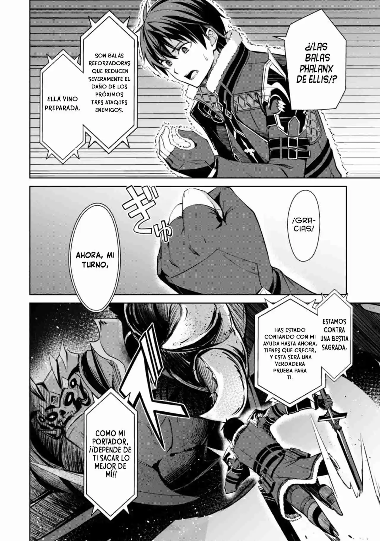 Boushoku No Berserk: Ore Dake Level To Iu Gainen Wo Toppa Suru The Comic - Capítulo 60 - Página 8 - LectorTMOo