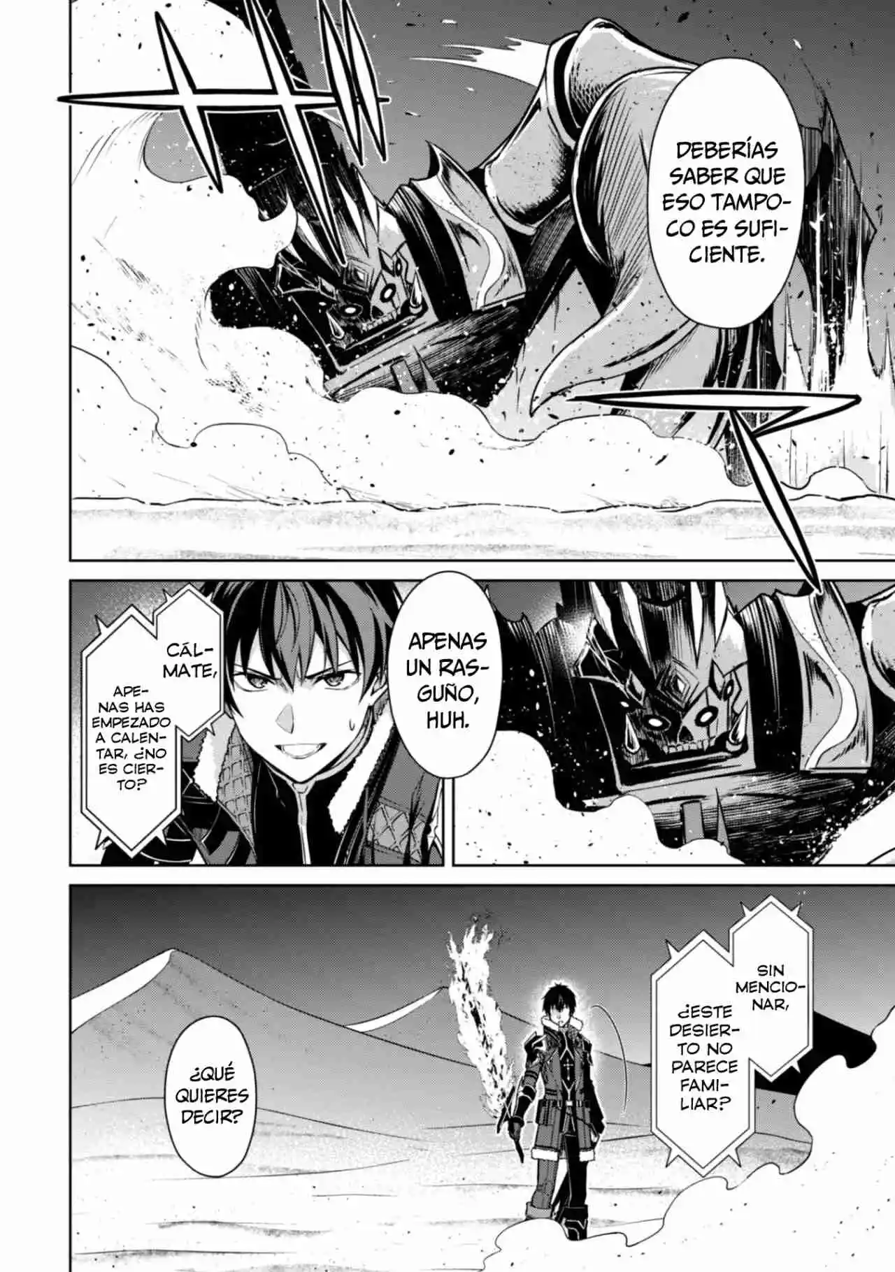 Boushoku No Berserk: Ore Dake Level To Iu Gainen Wo Toppa Suru The Comic - Capítulo 61.10 - Página 4 - LectorTMOo