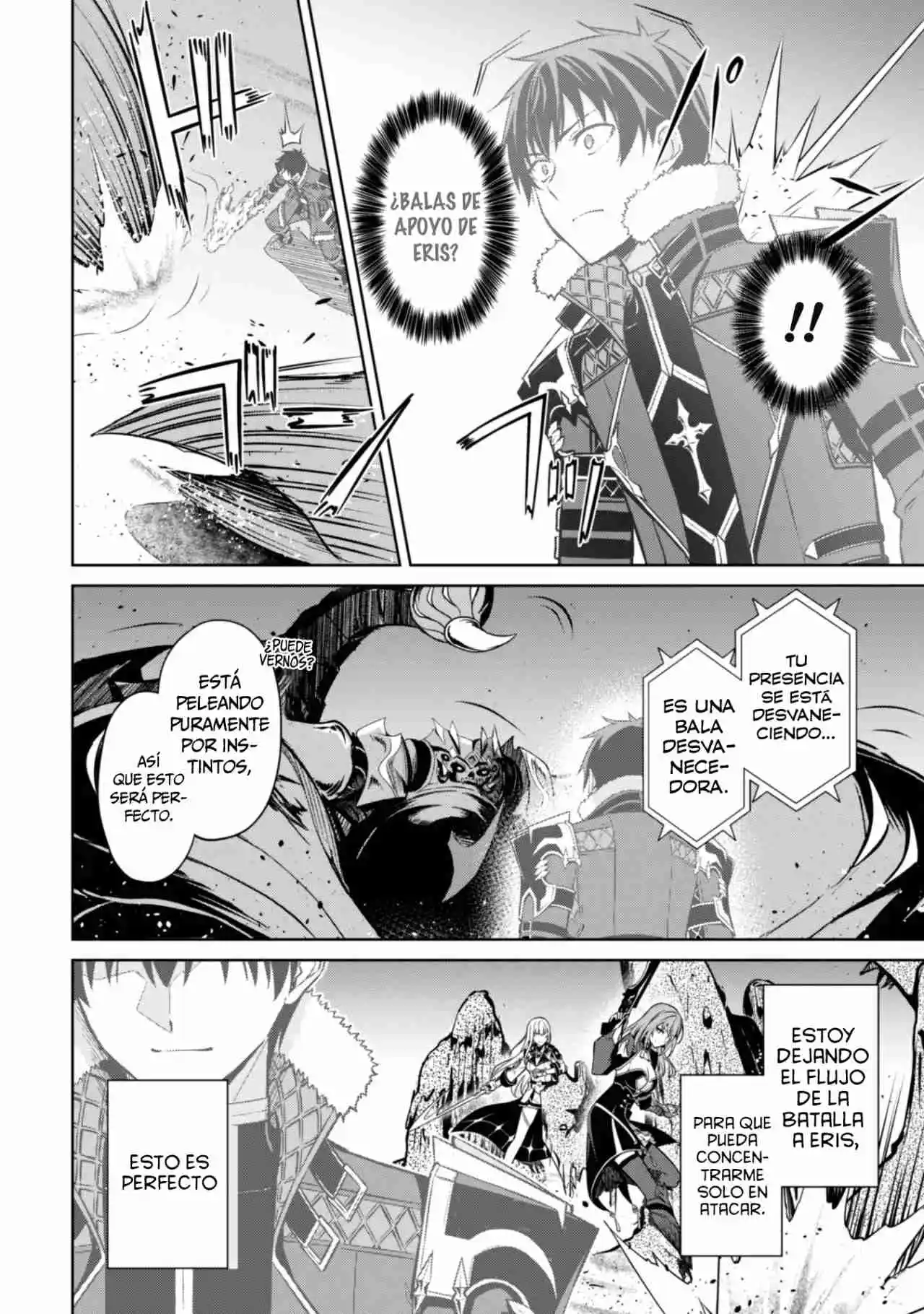 Boushoku No Berserk: Ore Dake Level To Iu Gainen Wo Toppa Suru The Comic - Capítulo 61.10 - Página 10 - LectorTMOo