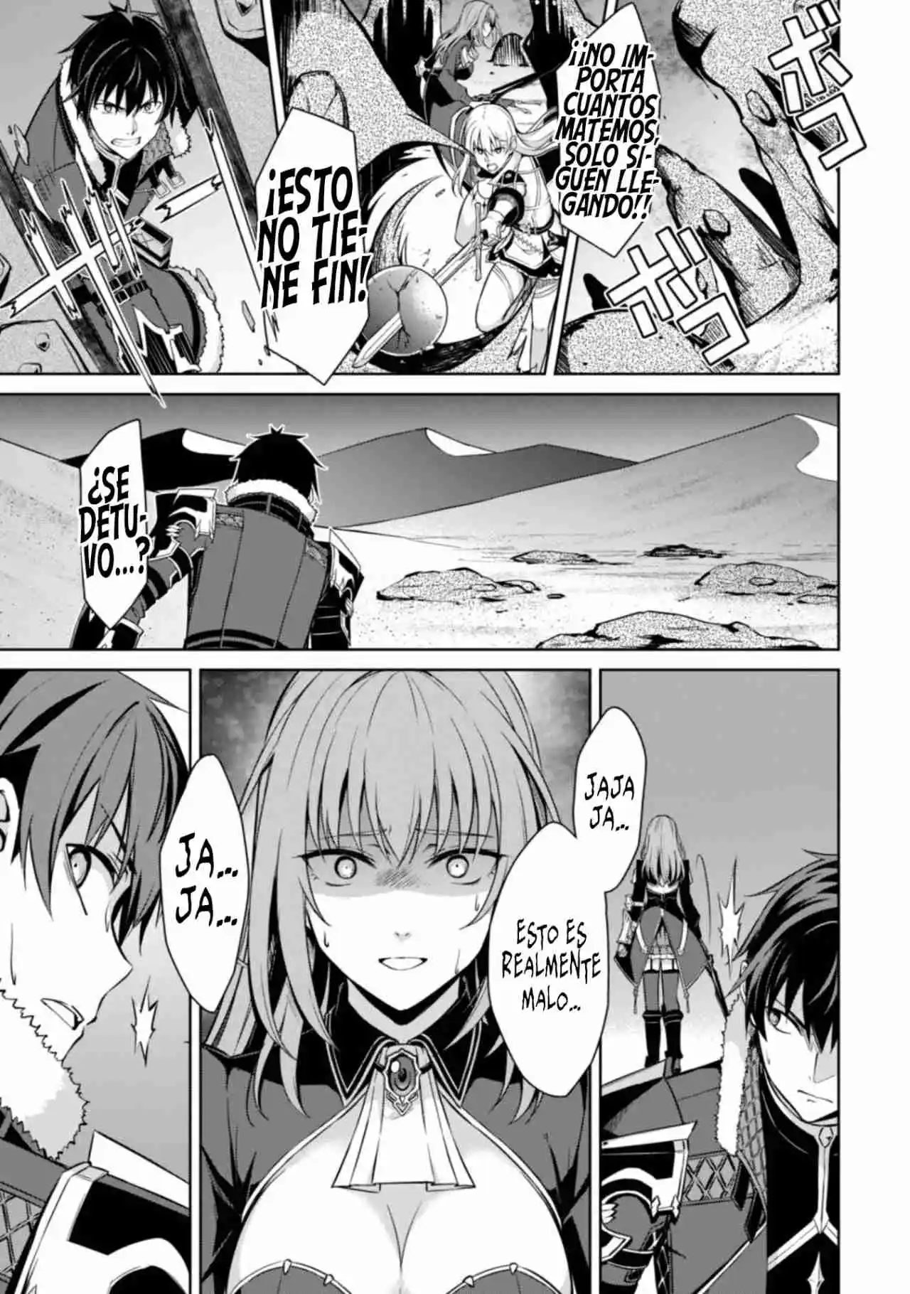 Boushoku No Berserk: Ore Dake Level To Iu Gainen Wo Toppa Suru The Comic - Capítulo 61.20 - Página 5 - LectorTMOo