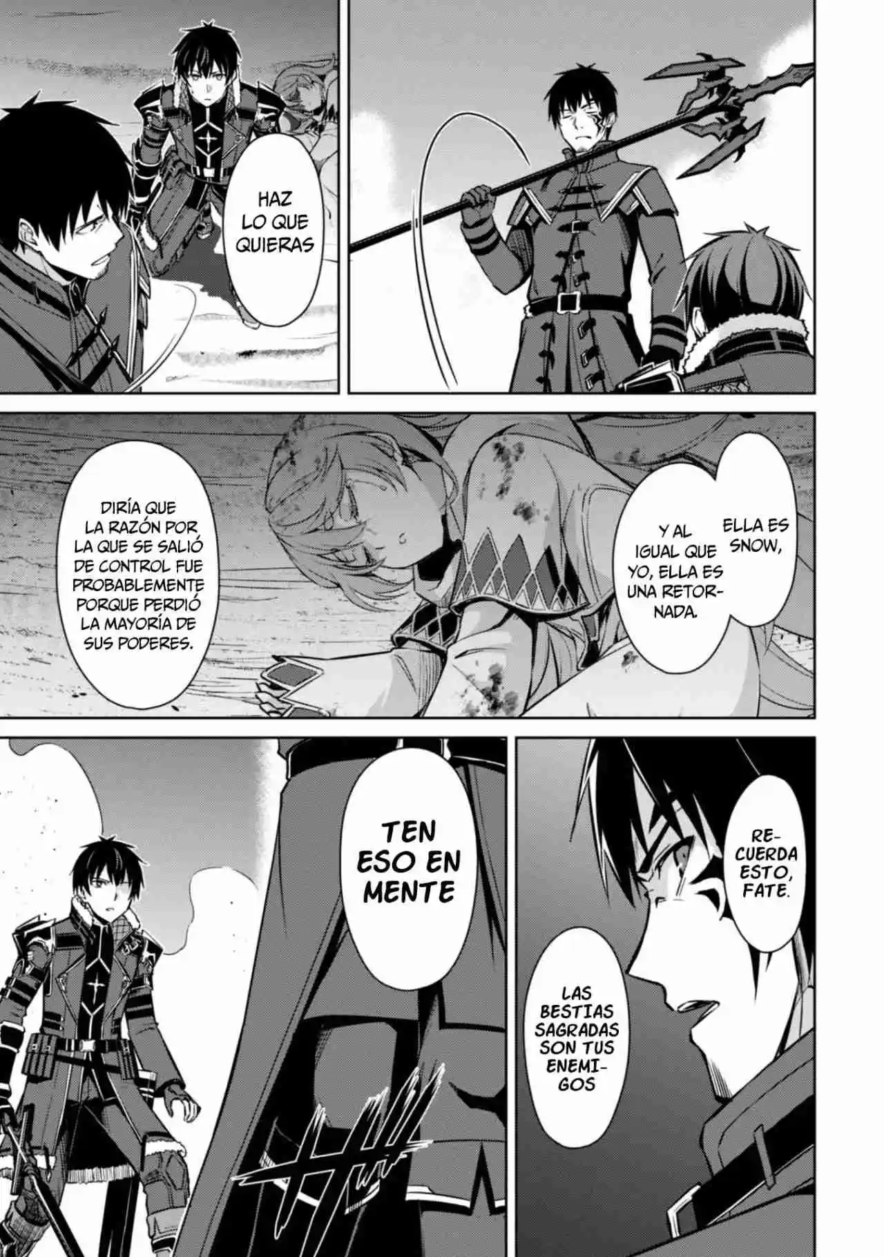 Boushoku No Berserk: Ore Dake Level To Iu Gainen Wo Toppa Suru The Comic - Capítulo 62 - Página 23 - LectorTMOo