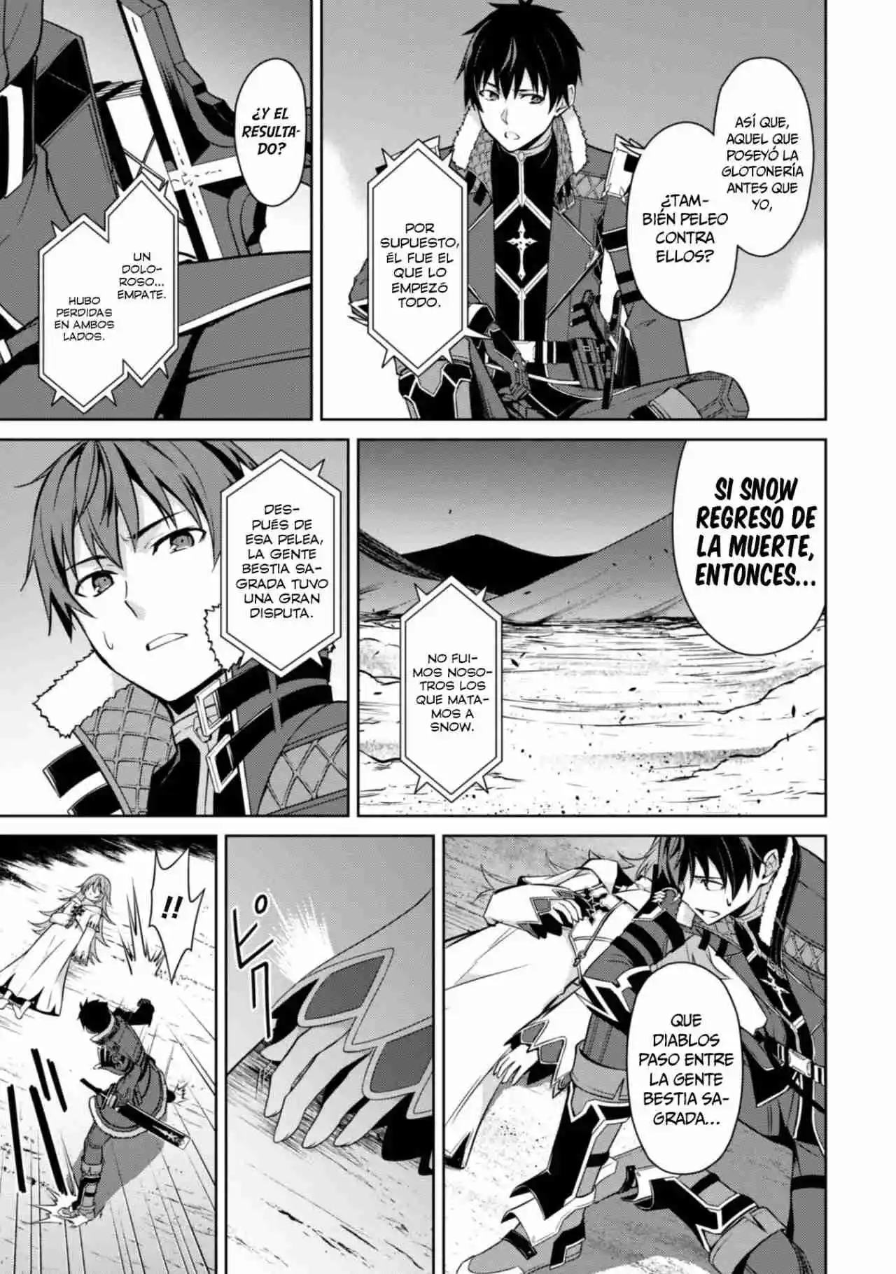 Boushoku No Berserk: Ore Dake Level To Iu Gainen Wo Toppa Suru The Comic - Capítulo 63 - Página 5 - LectorTMOo