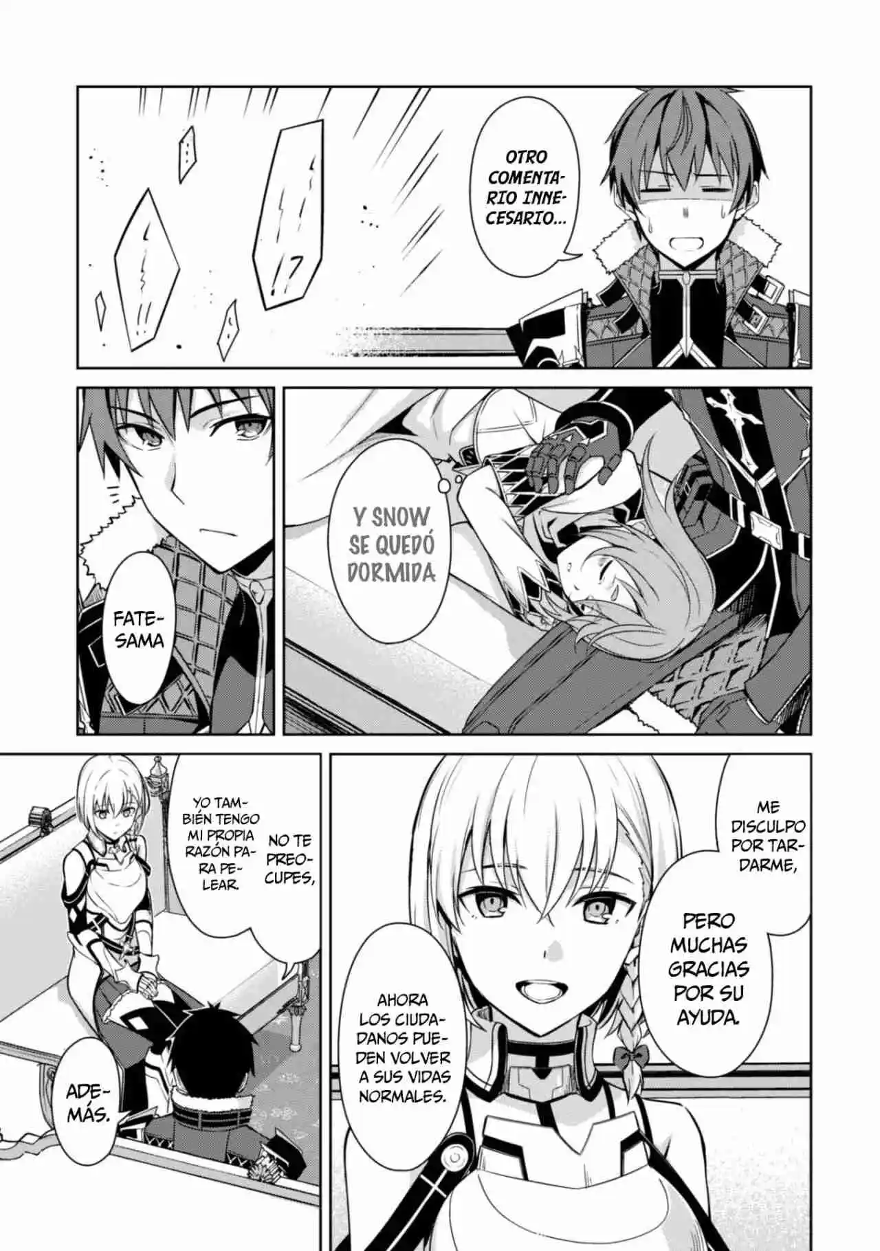 Boushoku No Berserk: Ore Dake Level To Iu Gainen Wo Toppa Suru The Comic - Capítulo 63 - Página 15 - LectorTMOo