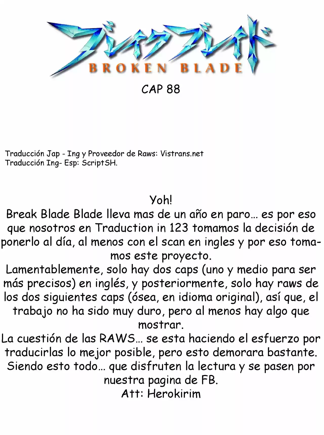 Break Blade - Capítulo 88 - Página 30 - LectorTMOo