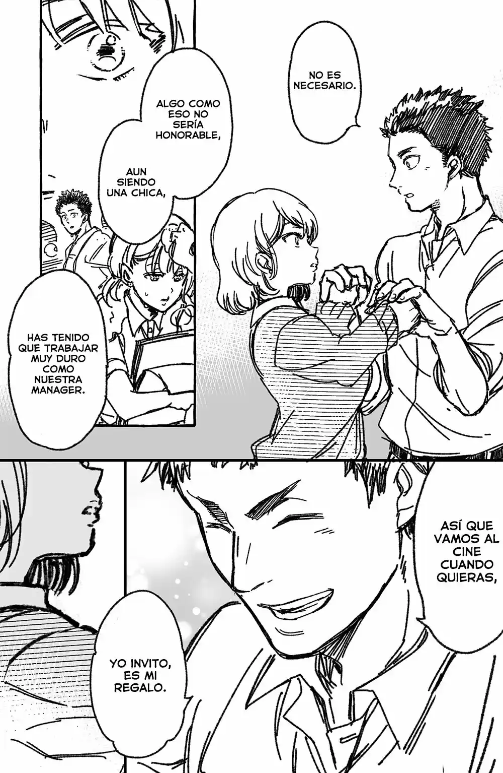 Buchou To Joshi Mane Ga Deeto Ni Iku Hanashi - Capítulo 1 - Página 4 - LectorTMOo