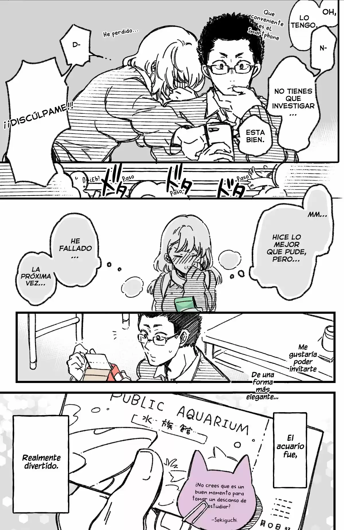 Buchou To Joshi Mane Ga Deeto Ni Iku Hanashi - Capítulo 3 - Página 5 - LectorTMOo