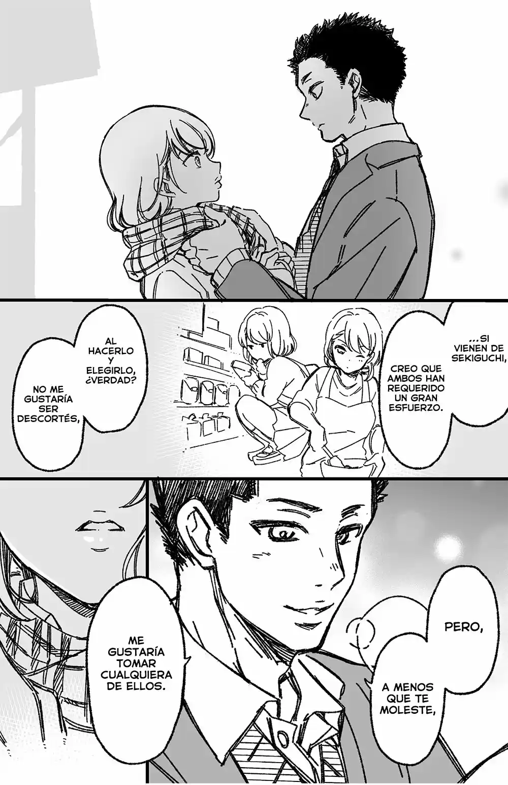 Buchou To Joshi Mane Ga Deeto Ni Iku Hanashi - Capítulo 4 - Página 4 - LectorTMOo