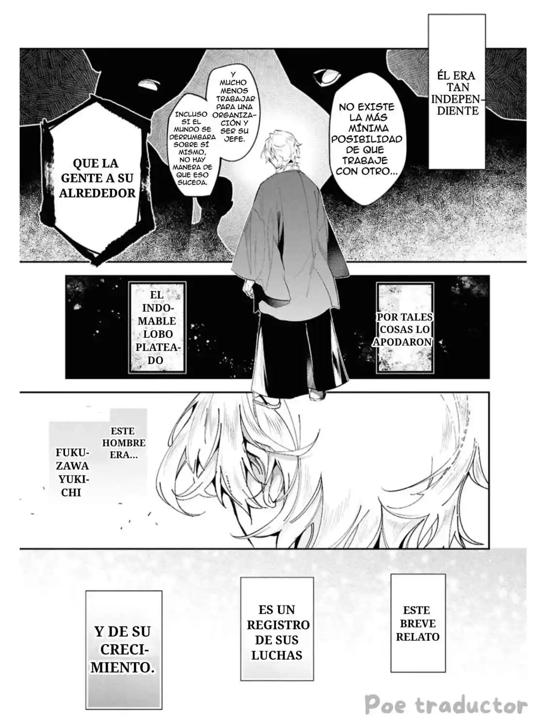 Bungo Stray Dogs - Los Orígenes No Contados De La Agencia De Detectives - Capítulo 1 - Página 4 - LectorTMOo