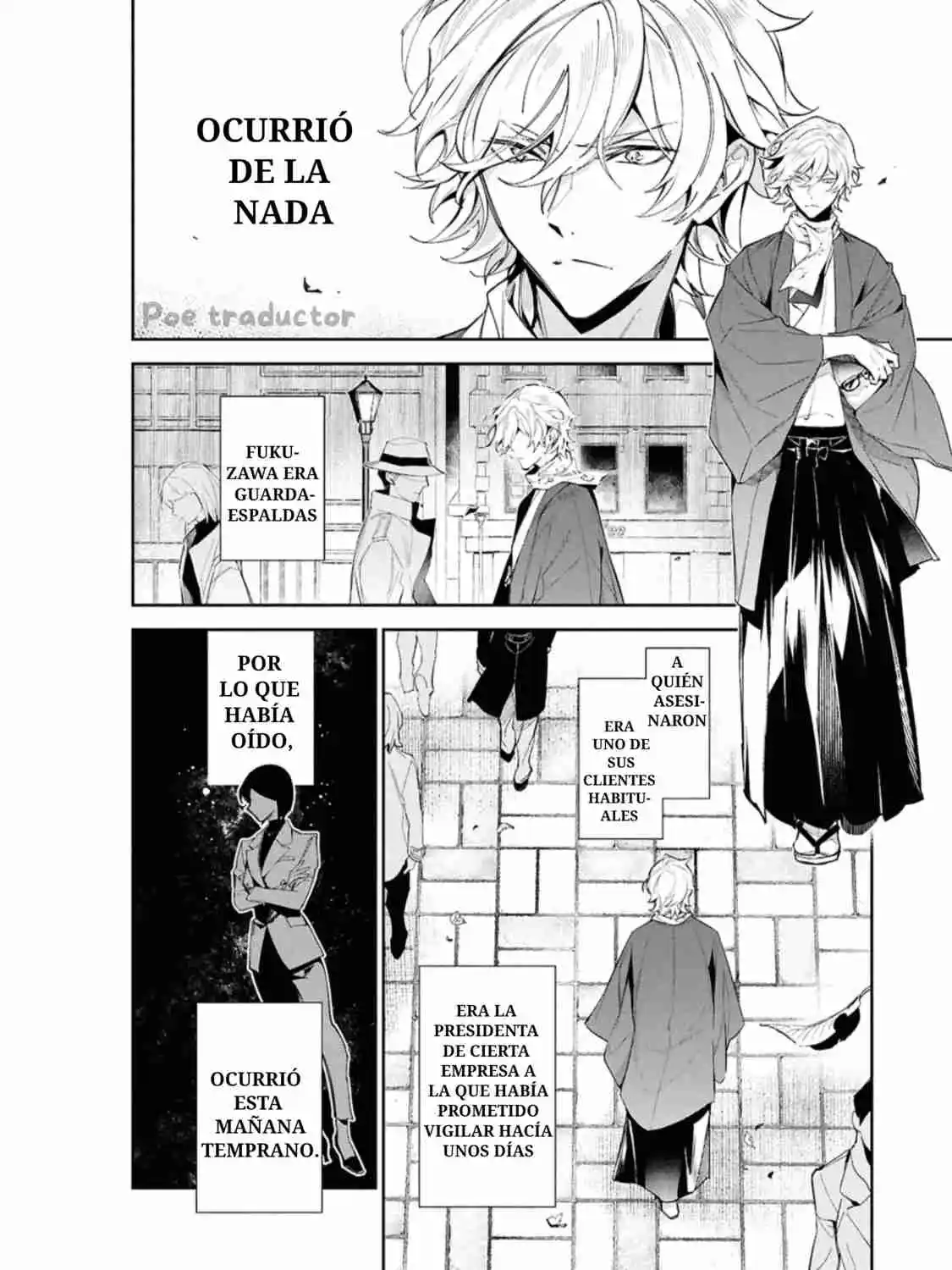 Bungo Stray Dogs - Los Orígenes No Contados De La Agencia De Detectives - Capítulo 1 - Página 9 - LectorTMOo