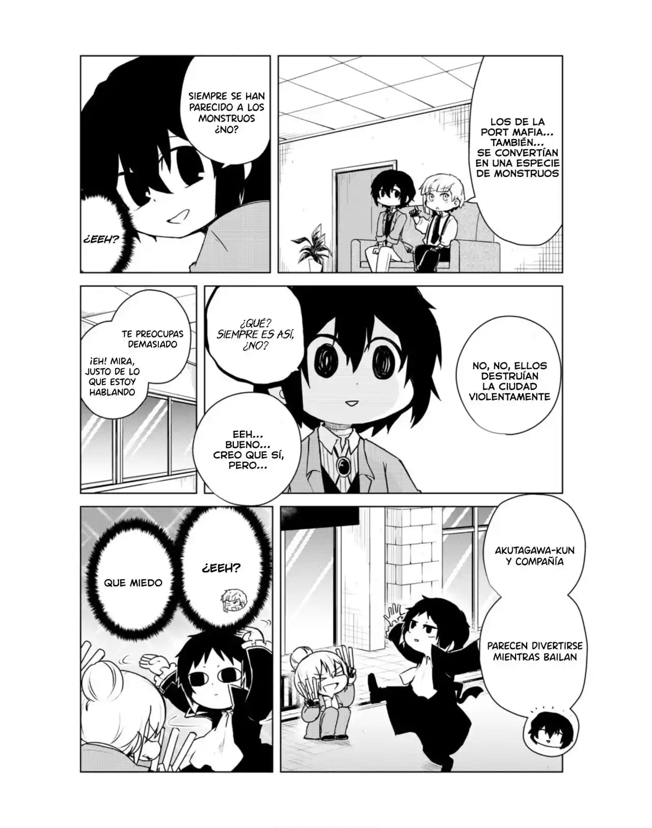 Bungo Stray Dogs Wan! - Capítulo 148.1 - Página 8 - LectorTMOo