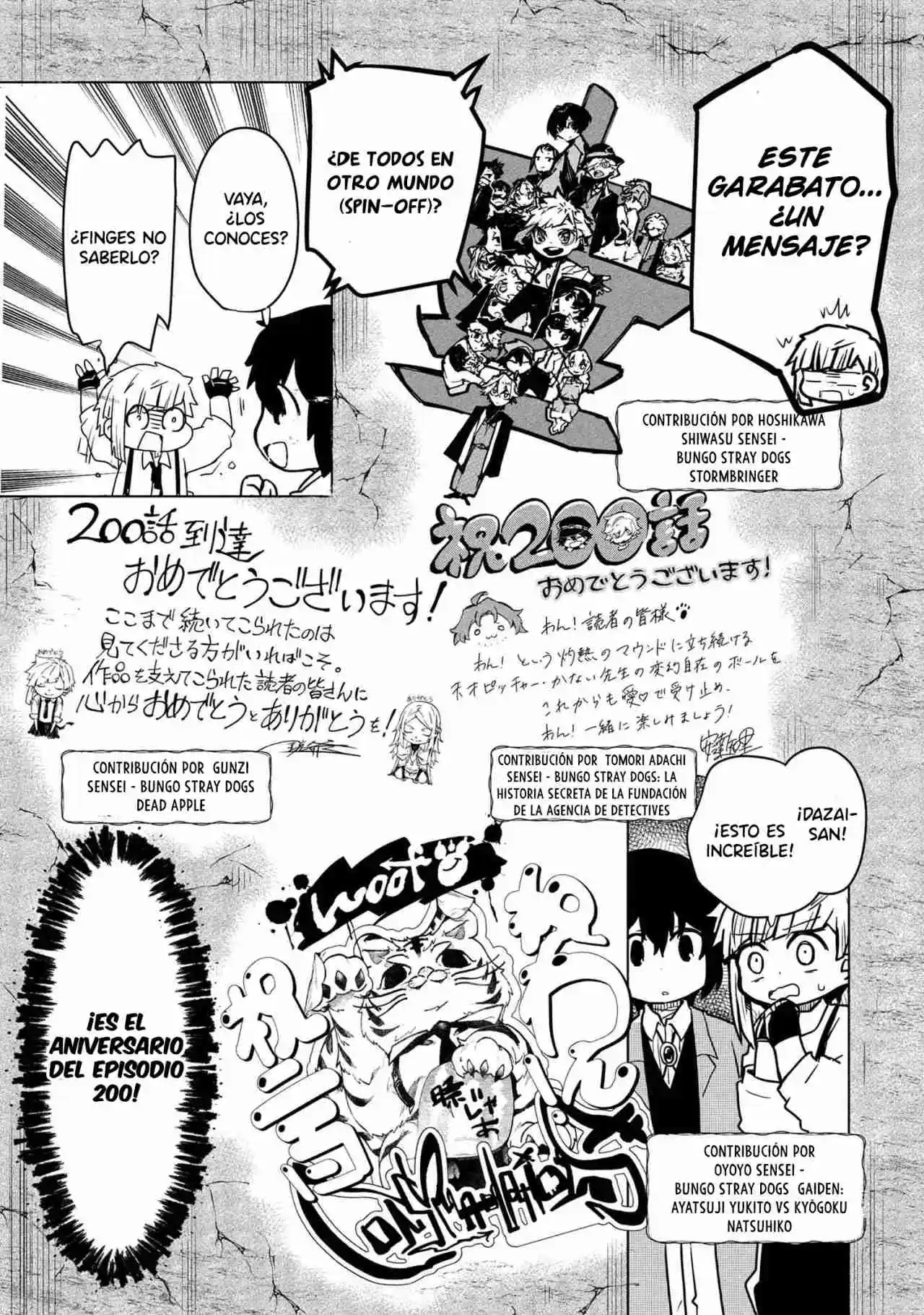 Bungo Stray Dogs Wan! - Capítulo 200 - Página 8 - LectorTMOo