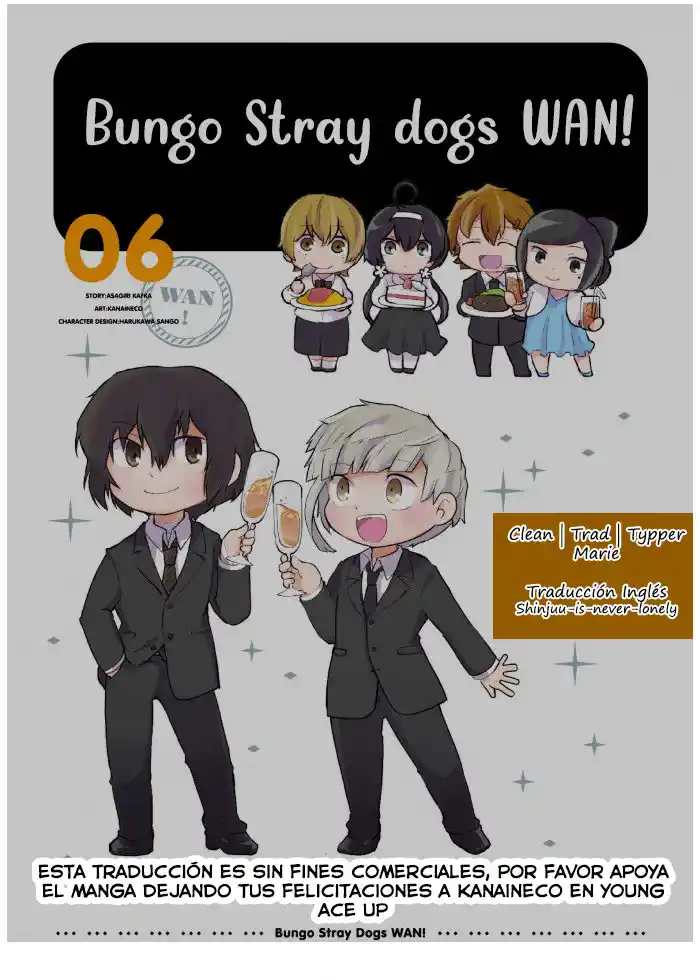 Bungo Stray Dogs Wan! - Capítulo 87 - Página 1 - LectorTMOo