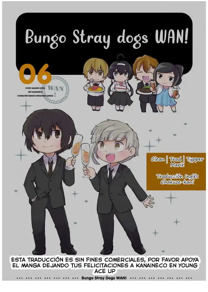 Bungo Stray Dogs Wan! - Capítulo 97 - Página 1 - LectorTMOo