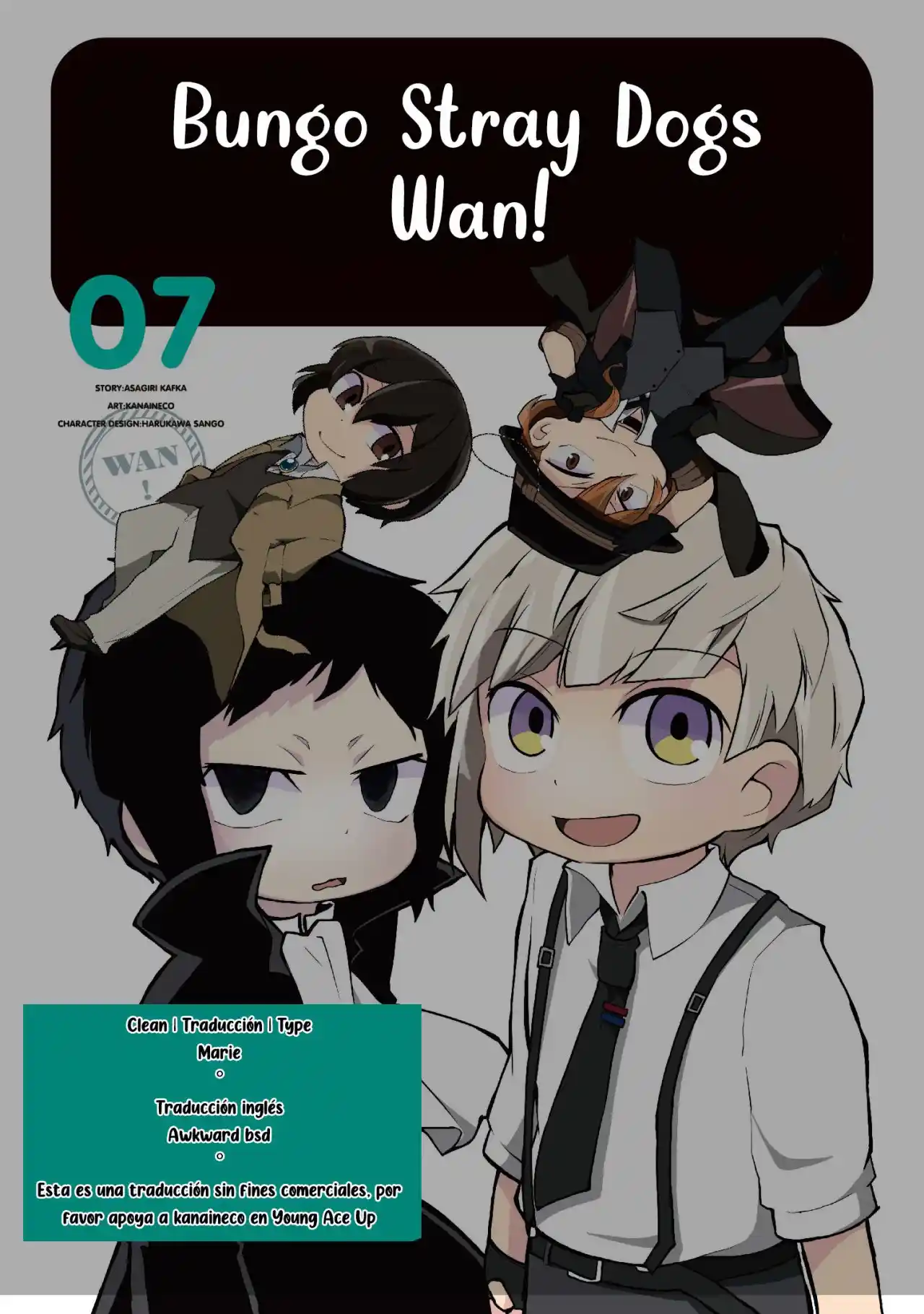Bungo Stray Dogs Wan! - Capítulo 98 - Página 1 - LectorTMOo