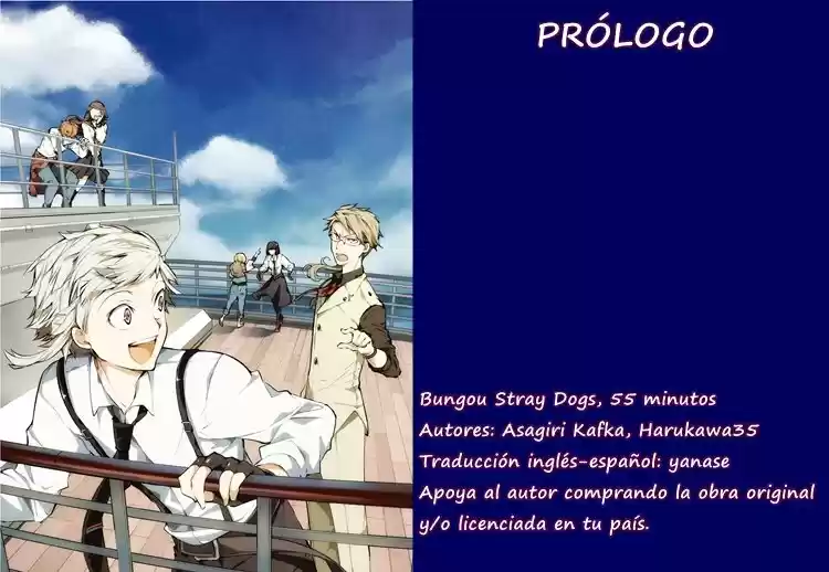 Bungou Stray Dogs, 55 Minutes (Novela) - Capítulo - Página 4 - LectorTMOo
