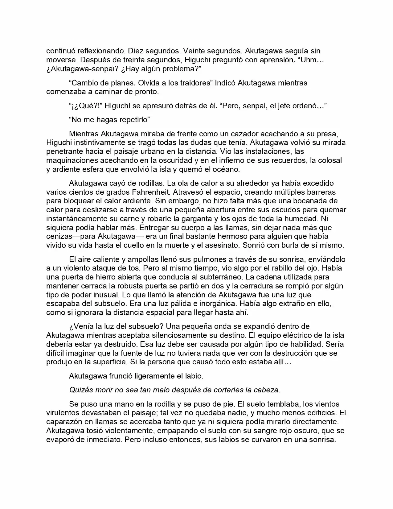 Bungou Stray Dogs, 55 Minutes (Novela) - Capítulo 1 - Página 24 - LectorTMOo