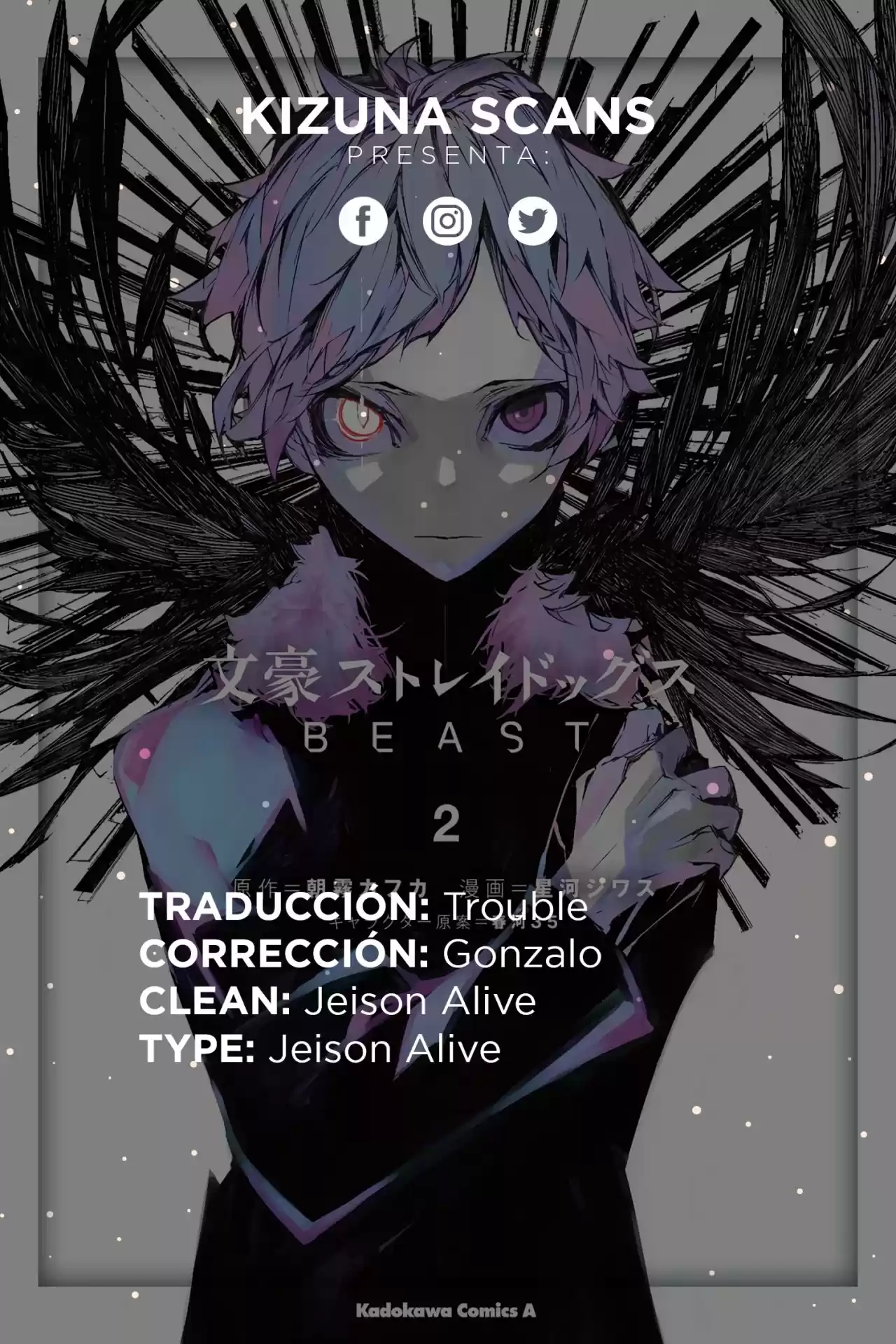 Bungou Stray Dogs BEAST - Capítulo 12 - Página 1 - LectorTMOo