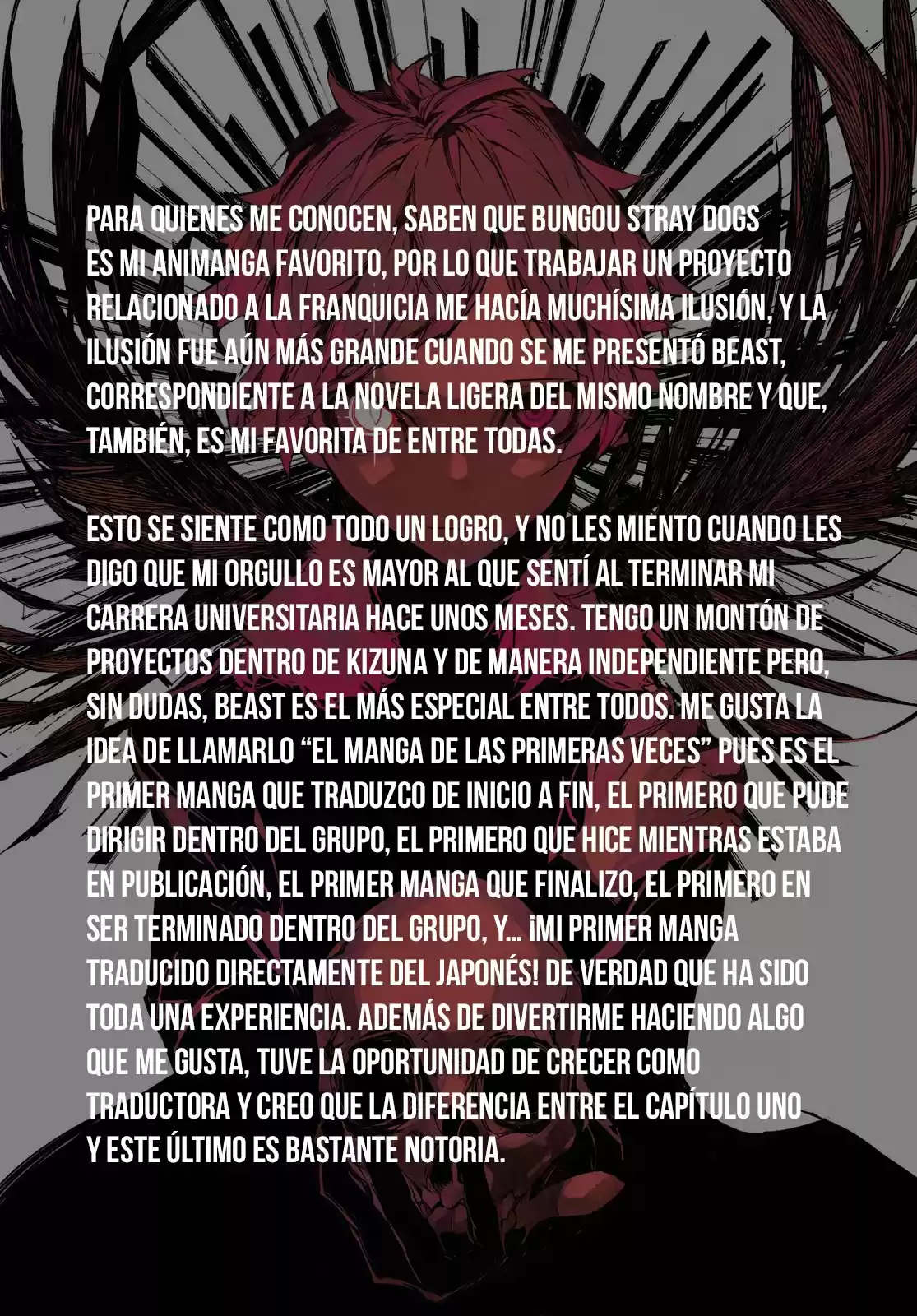 Bungou Stray Dogs BEAST - Capítulo 22 - Página 37 - LectorTMOo