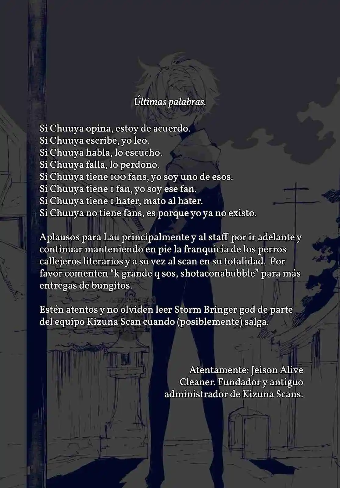 Bungou Stray Dogs: Dazai, Chuuya, 15 Años - Capítulo 23 - Página 35 - LectorTMOo